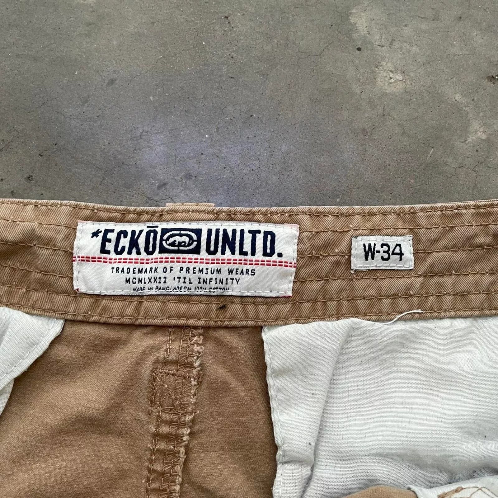 Ecko Unltd. Shorts Ecko Unltd. Eckō Unltd. Tan Cargo Shorts Brown