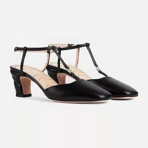 Gucci Miscellaneous Gucci Petite GG Slingback Pumps SIZE 36.5 Black