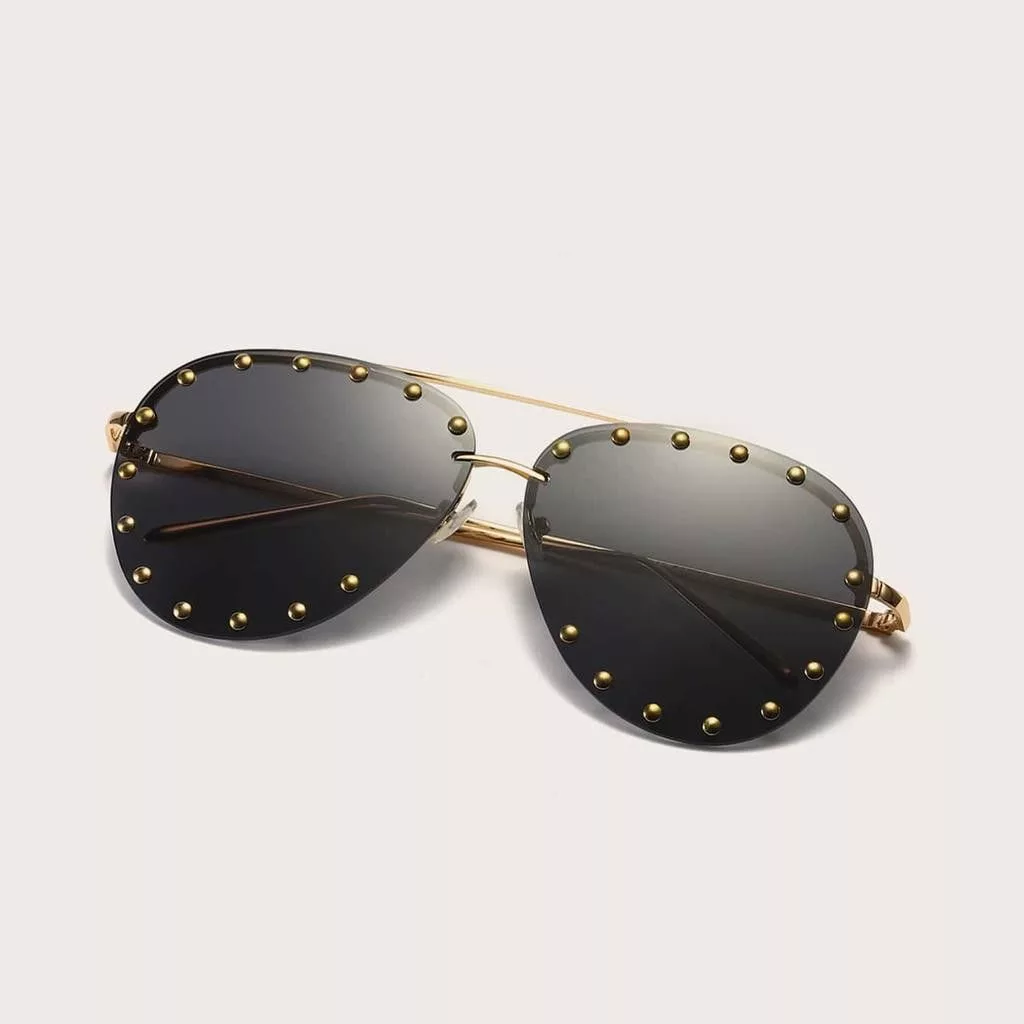Vintage Sunglasses Vintage Classic Cowboy Sunglasses Black Streetwear