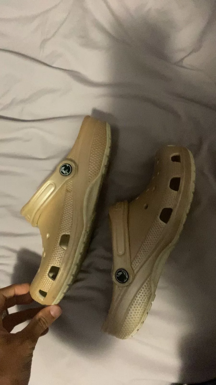 Crocs Slip Ons Rose gold/ light pink Crocs