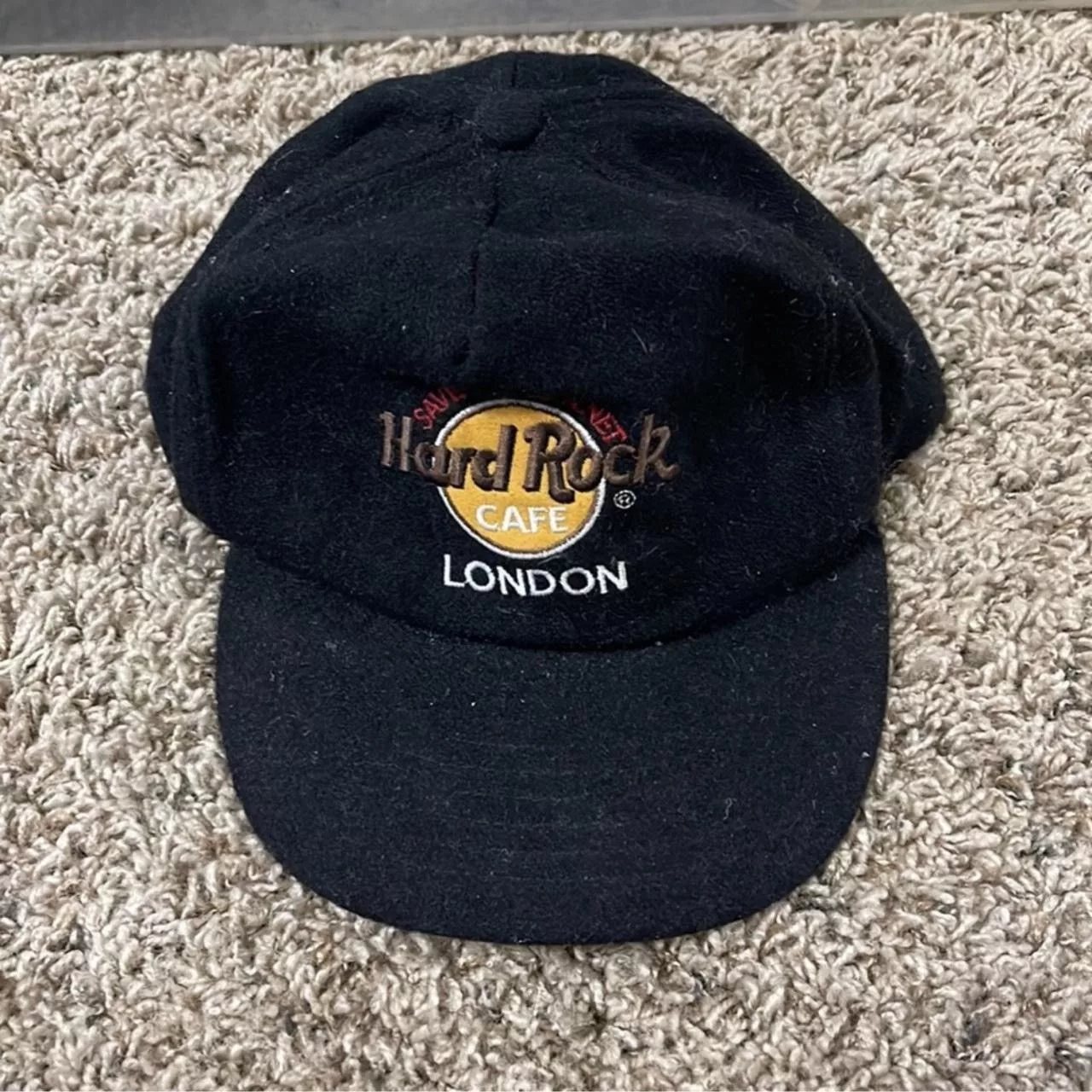 Hard Rock Cafe Hats Hard Rock Cafe × Vintage Vintage Hard Rock Cafe London Hat Black