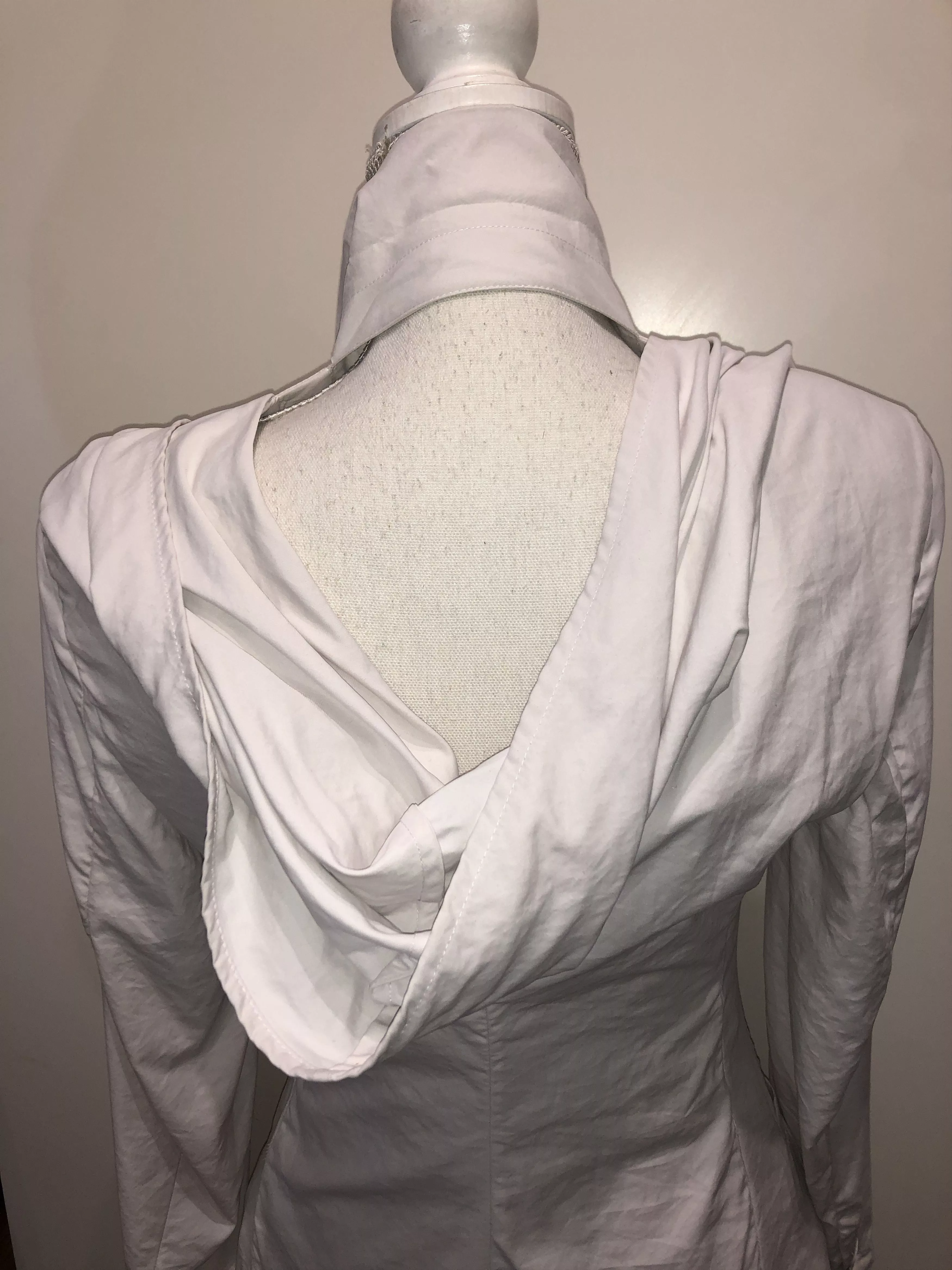 Calugi e Gianelli Jackets Calugi e Gianelli Open backside hooded Jacket Beige
