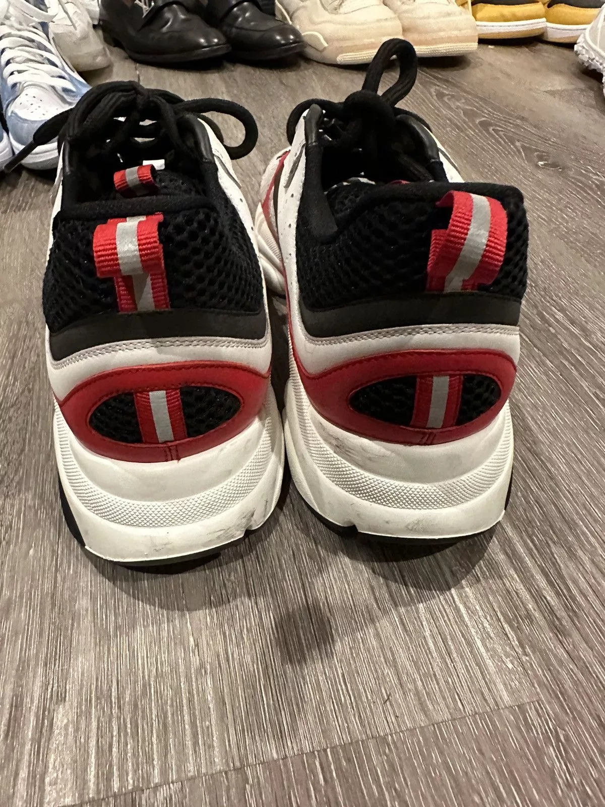 Dior Low Top Sneakers Dior Runners B22 White/Red