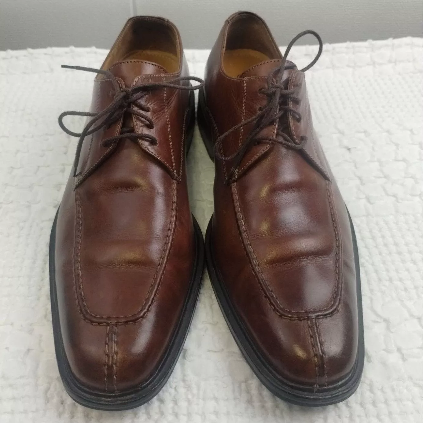 Cole Haan Casual Leather Shoes Cole Haan Men's Brown Shoes/Oxfords Size 10M SKU 2981