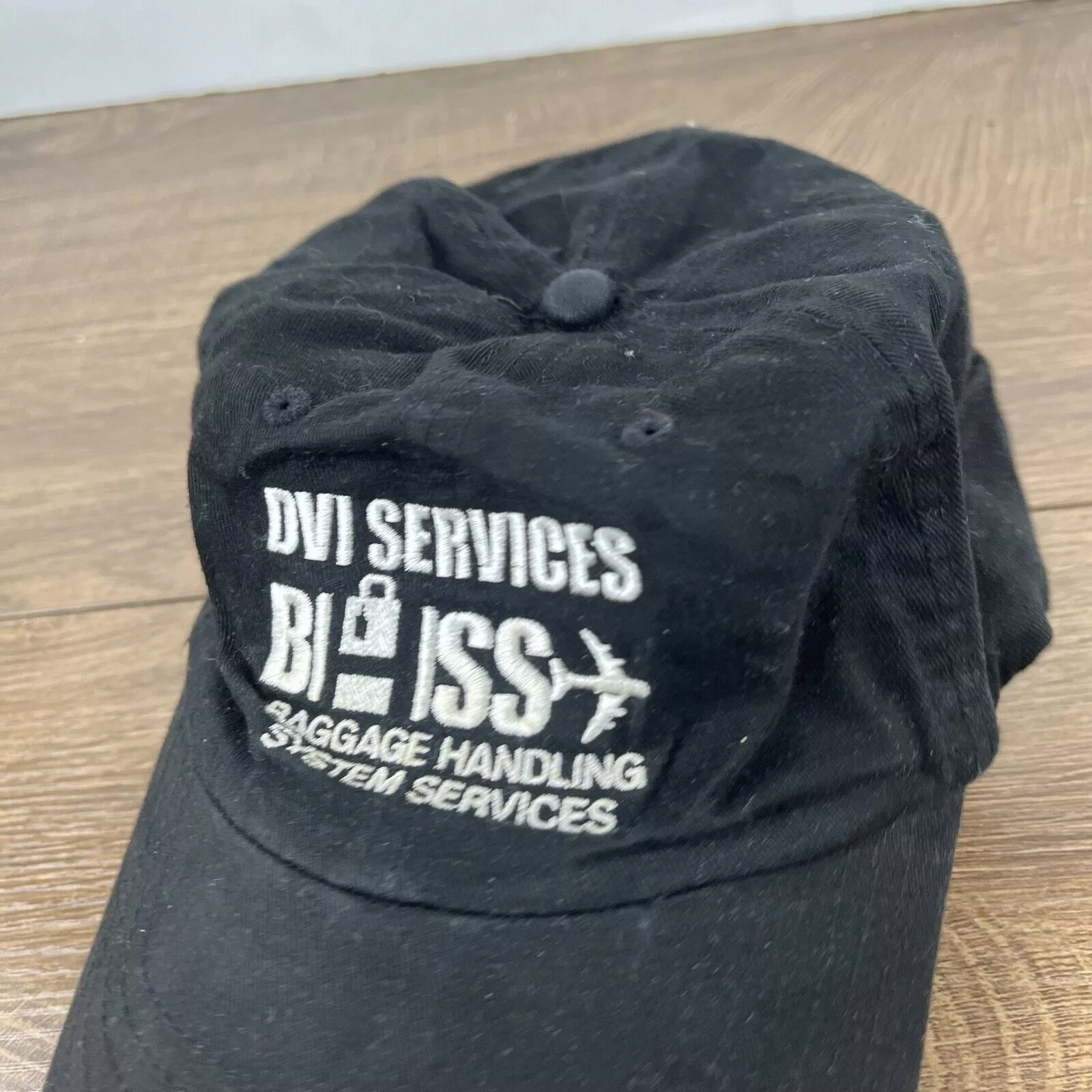 Other Hats Other DVI Services Hat BI ISS Black Hat Adjustable Baggage Handlin
