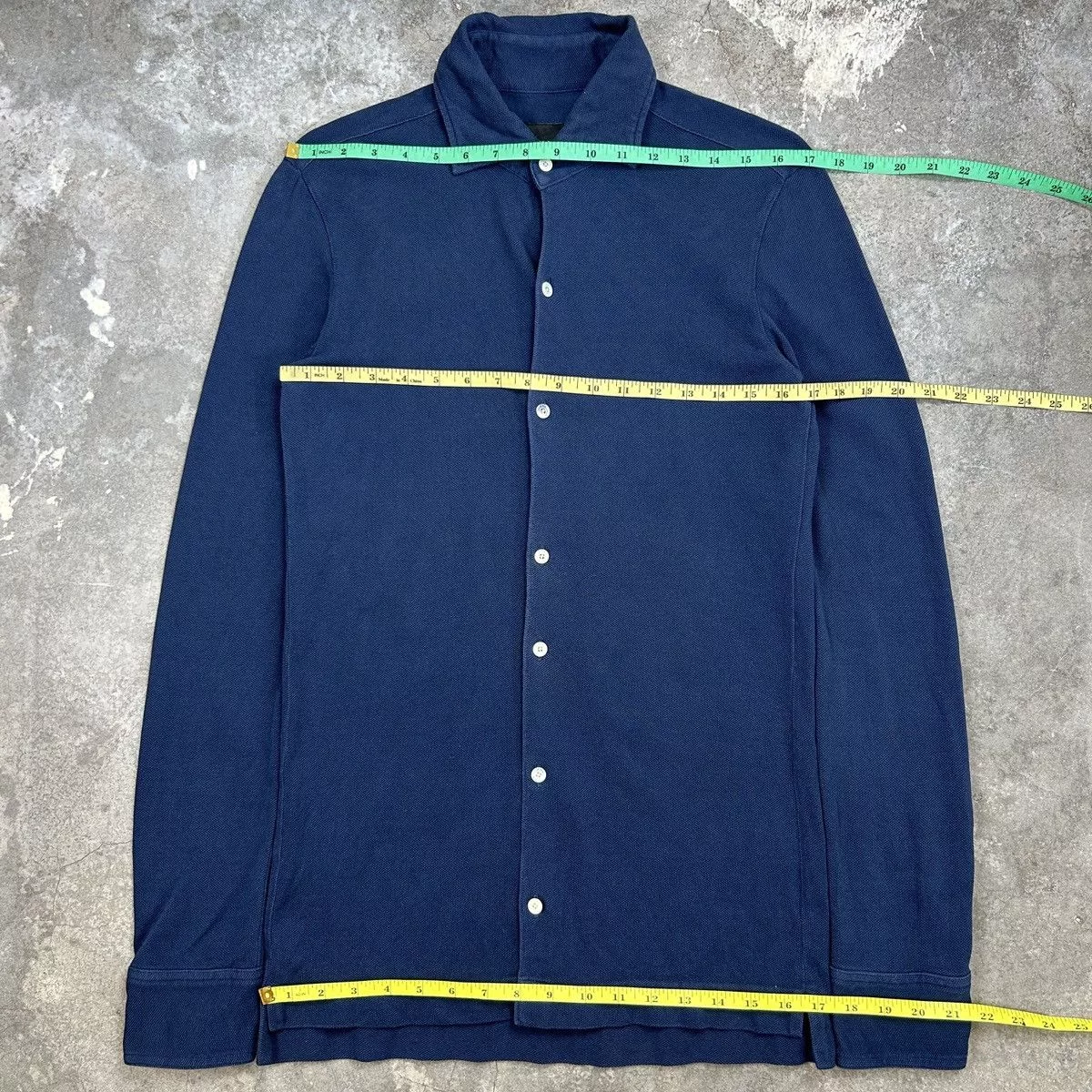 AKM Shirts Button Ups AKM Japan - Button Ups Blue