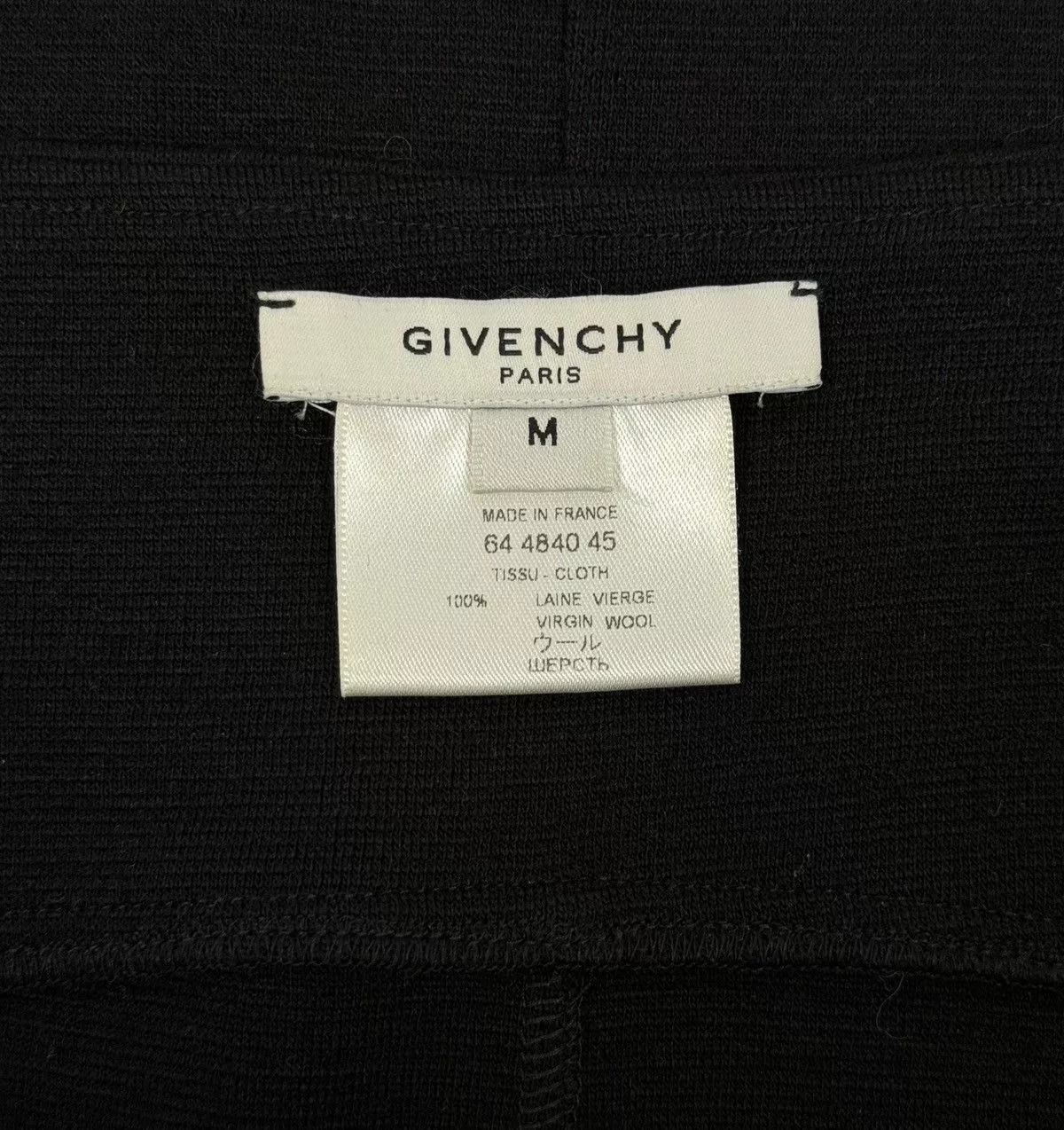 Givenchy Midi Skirts Givenchy Paris Wool Midi Pencil Skirt size M Black