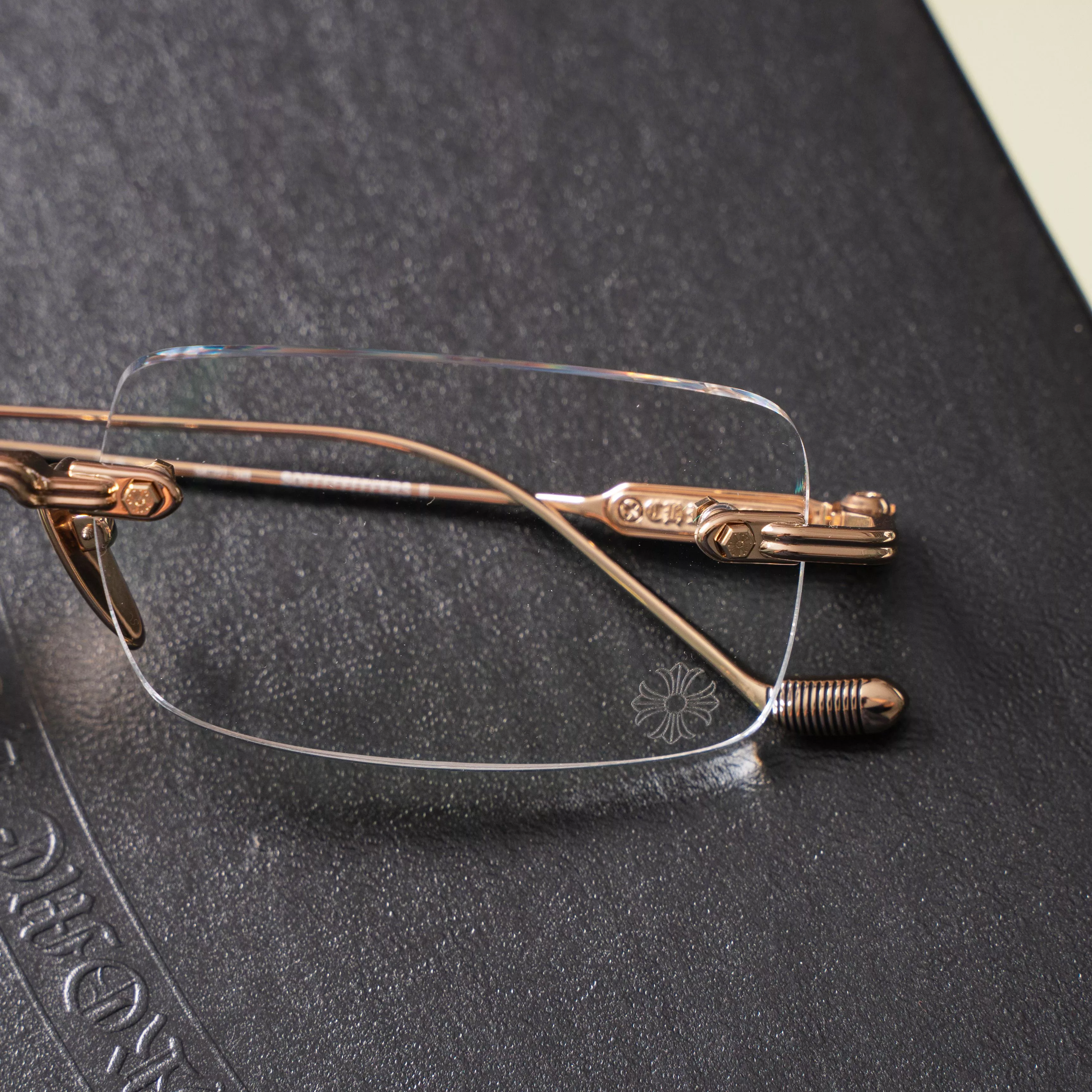 Chrome Hearts Glasses CHROME HEARTS SOFFFFFFFFERS II GOLDPLATED Multi