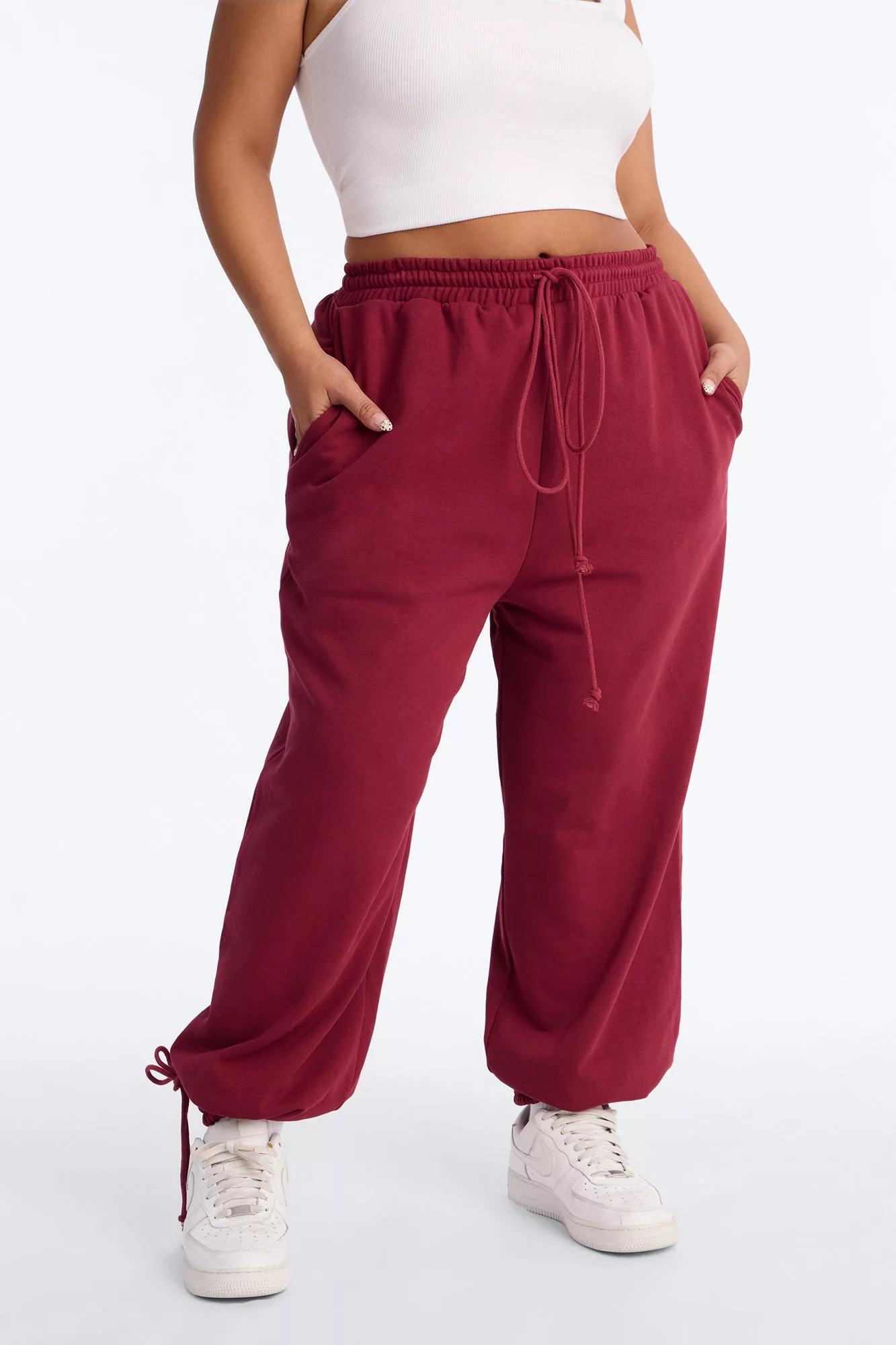 Alexa Jogger - Burgundy