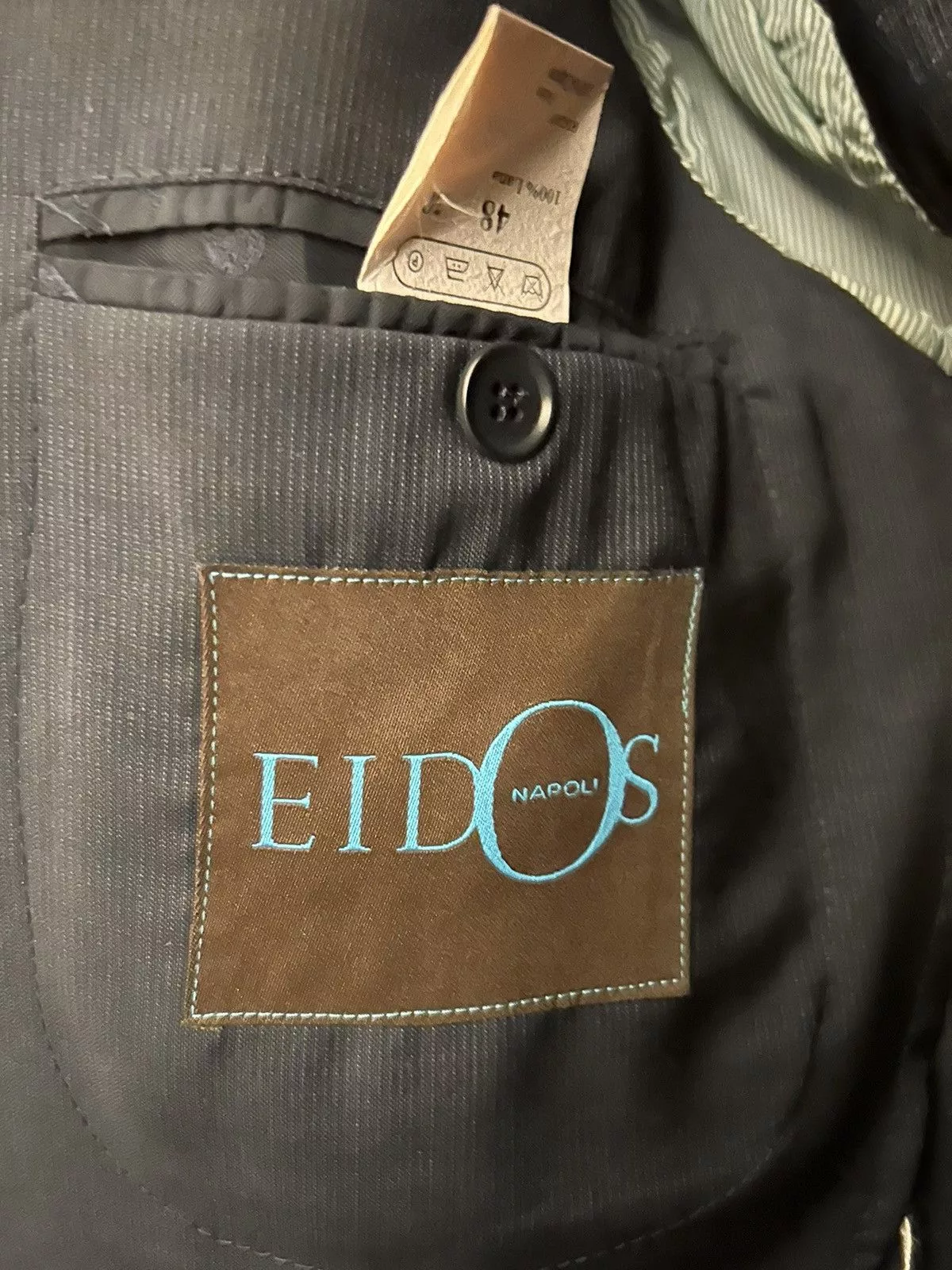 Eidos Napoli Blazers Eidos Napoli Navy Unstructured Blazer Blue