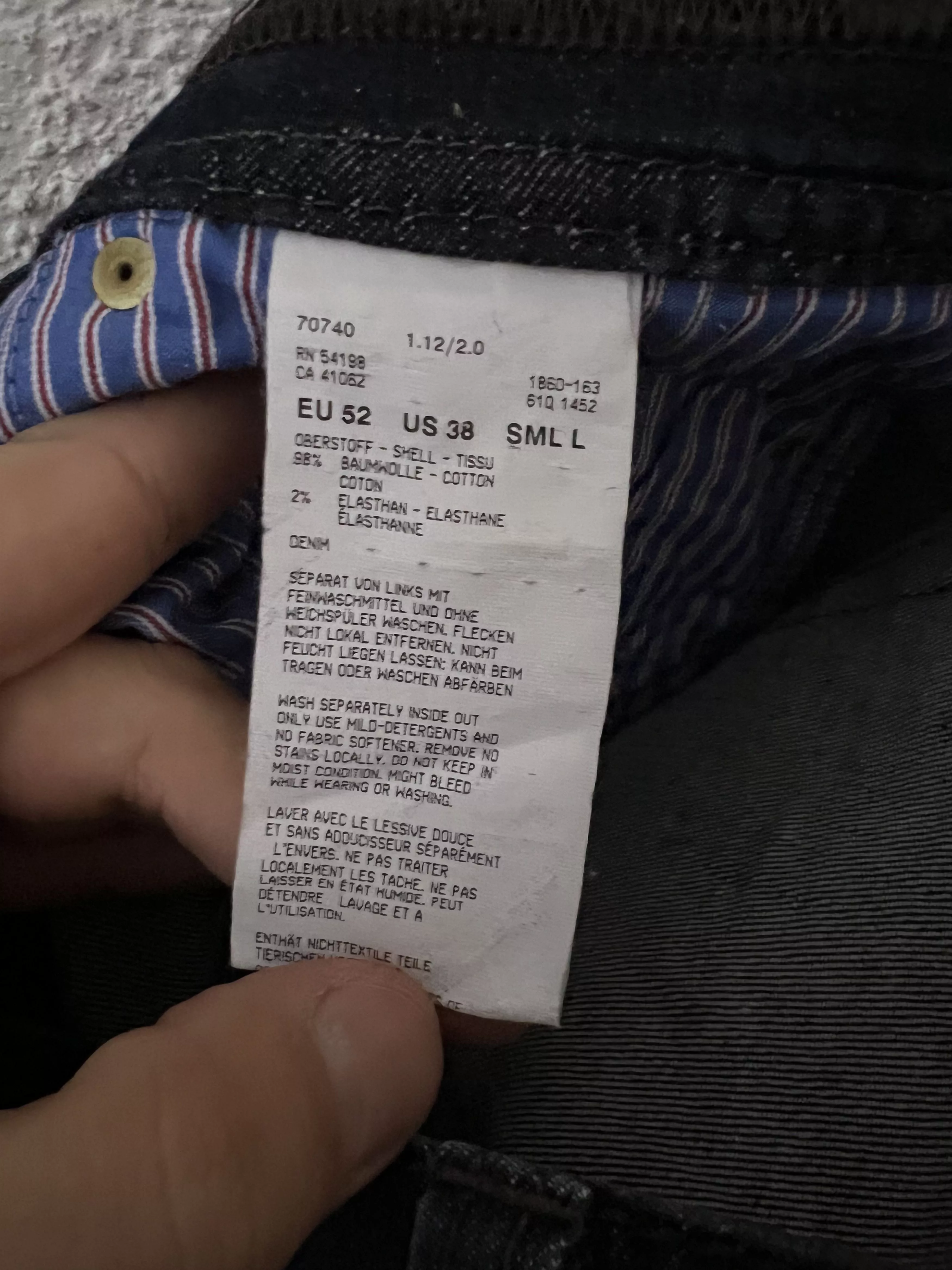 Bogner Denim Jeans 52 Blue