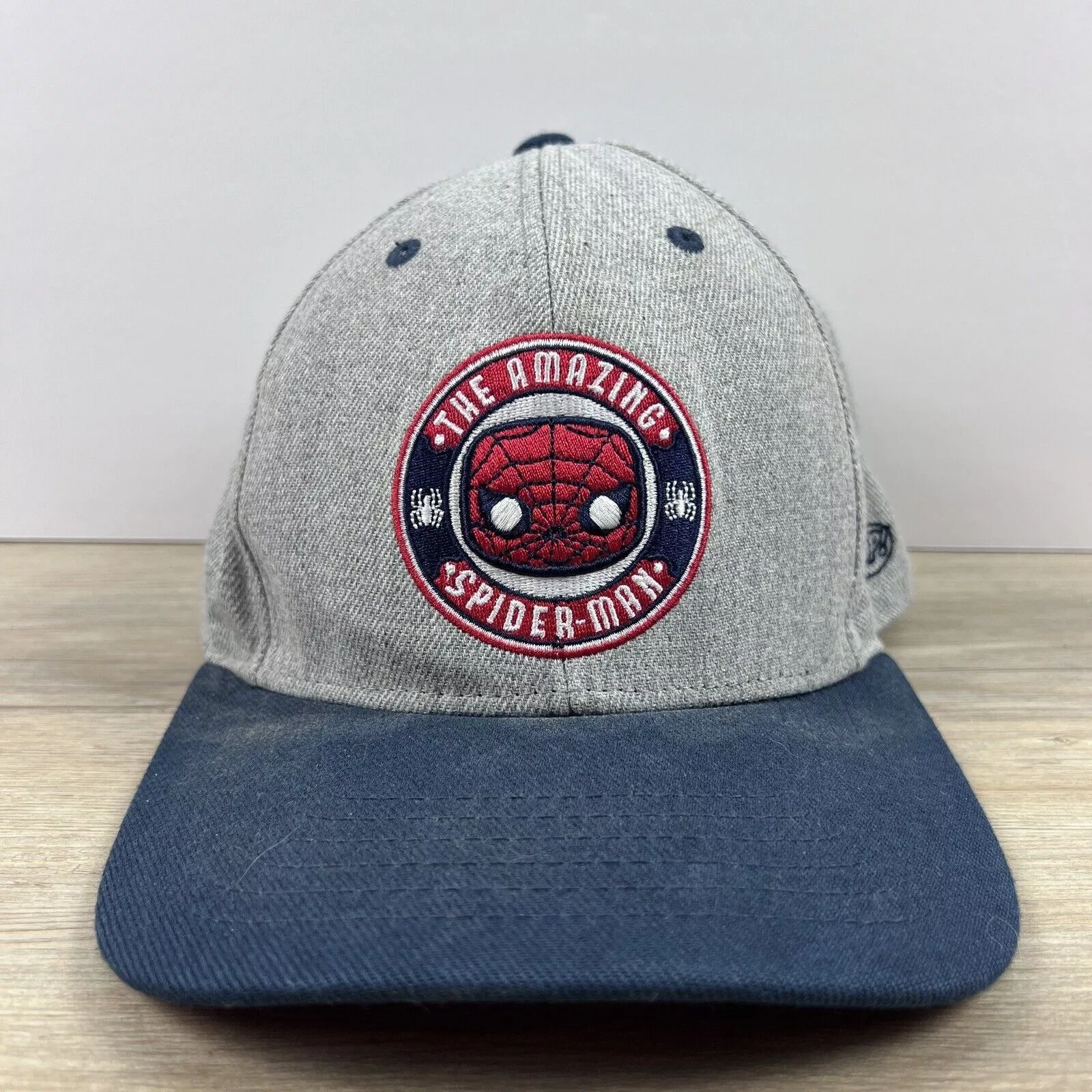 Other Hats Other Spiderman Hat Amazing Spiderman Snapback Hat Gray Adjustable