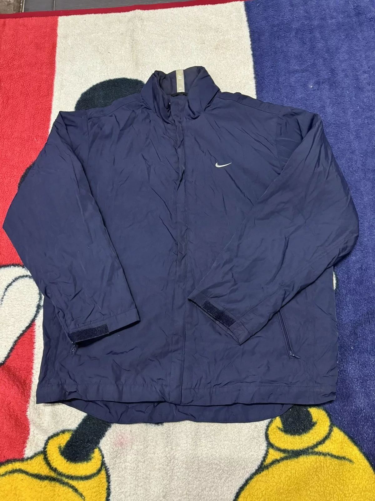 Nike Light Jackets Nike × Vintage VINTAGE MINI SWOOSH NIKE JACKET Blue