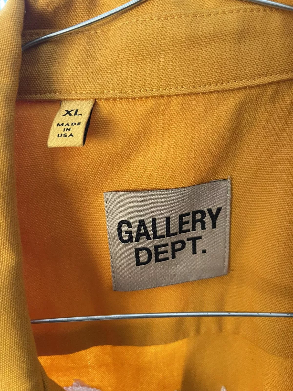 Gallery Dept. Shirts Button Ups Gallery Dept. ATELIER PARKER SHIRT Yellow
