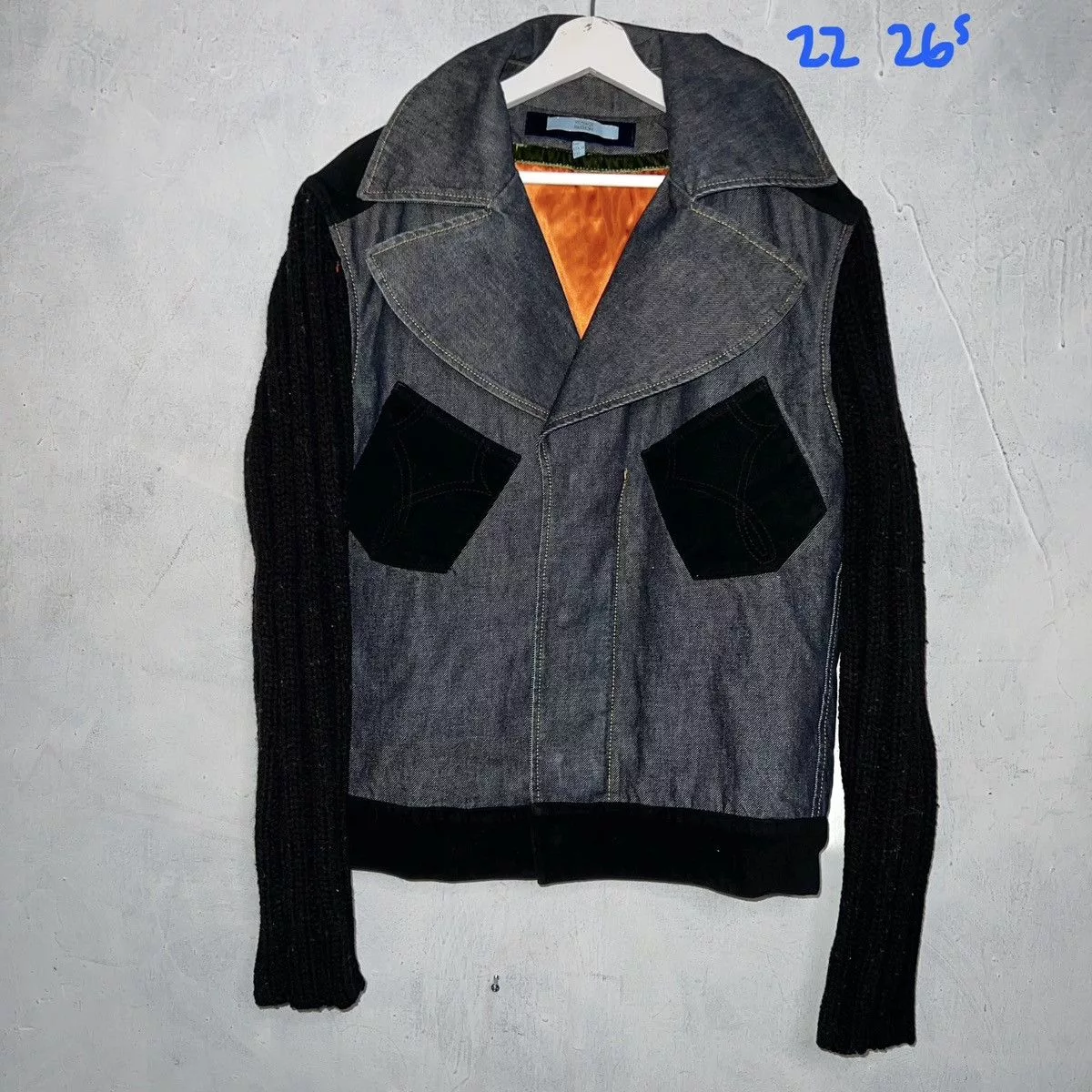Other Denim Jackets Other 22x26.5 Voyage Passion USA Sz 34 Zip Up Jacket Blue