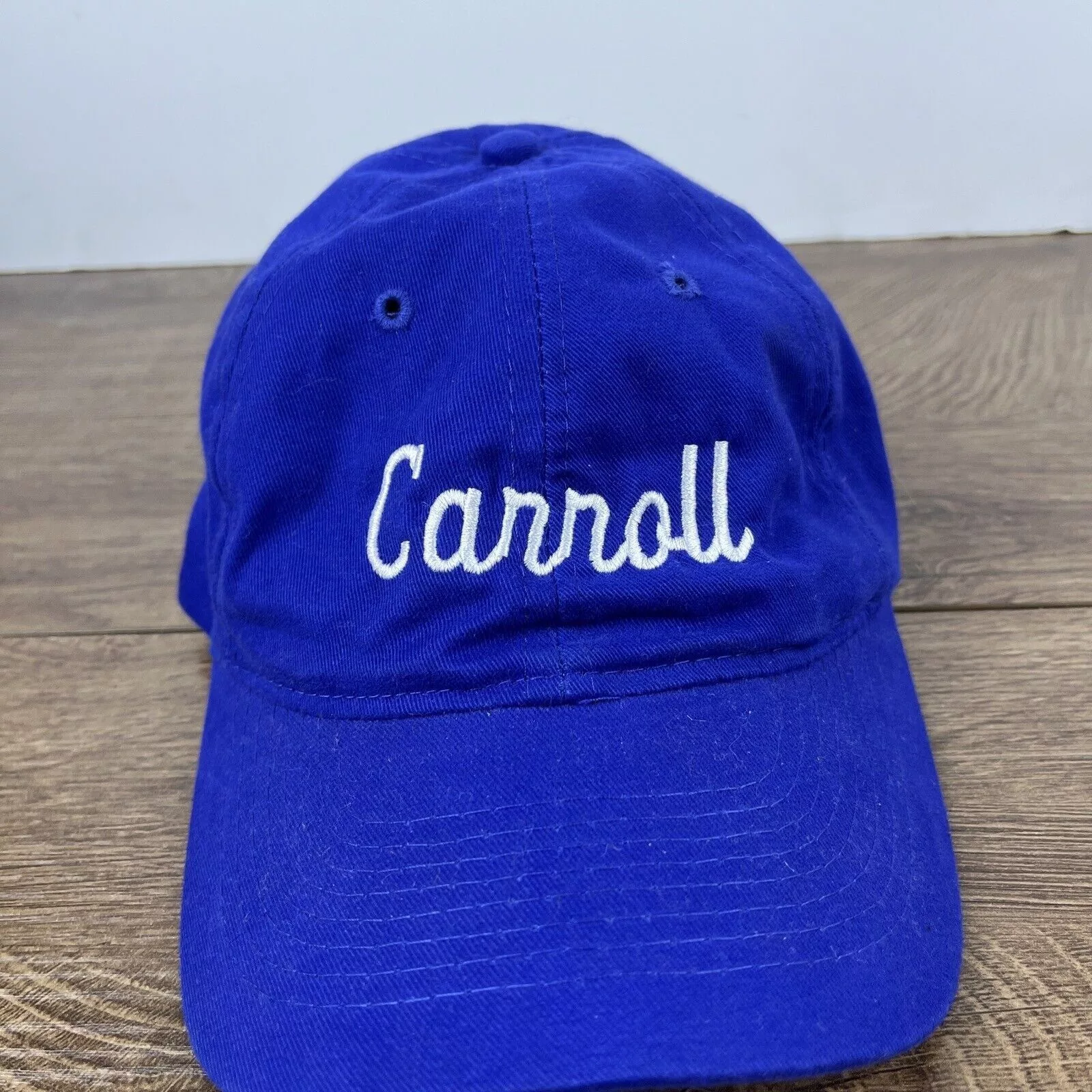 Other Hats Other Carroll Patriots Hat Carroll High School Hat Adjustable Adul Blue