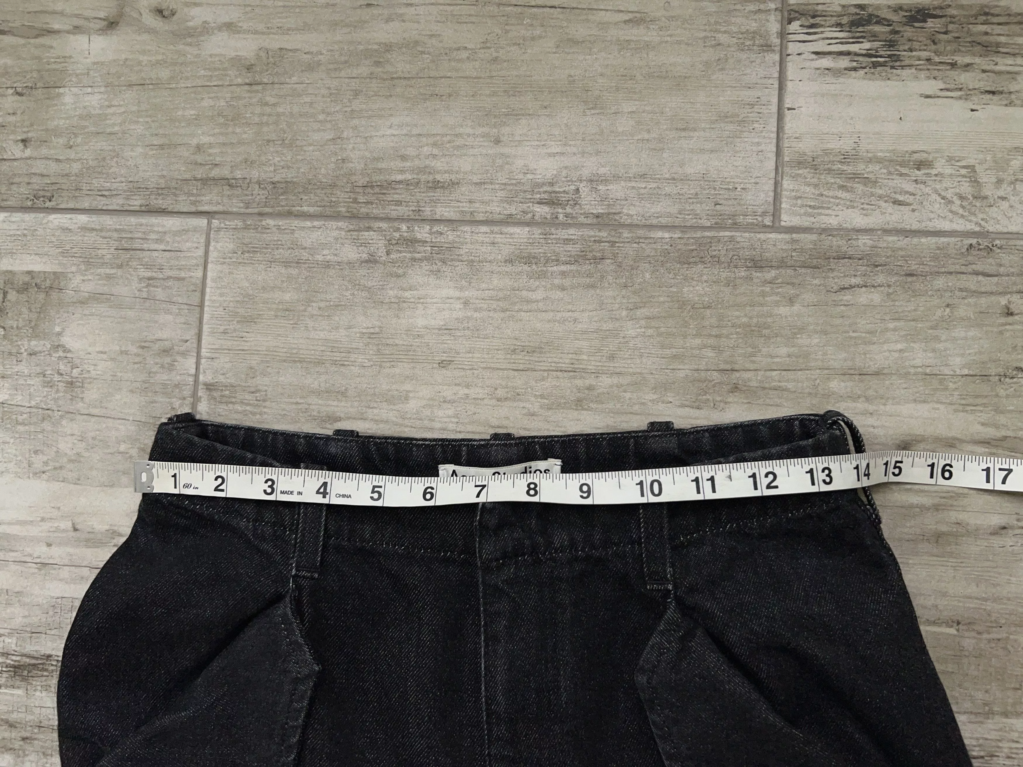 Acne Studios Jeans Acne Studios Womens Flared Jeans Denim Pants Size 36 US 8 UK 4 IT 42 XS-S Black Luxury