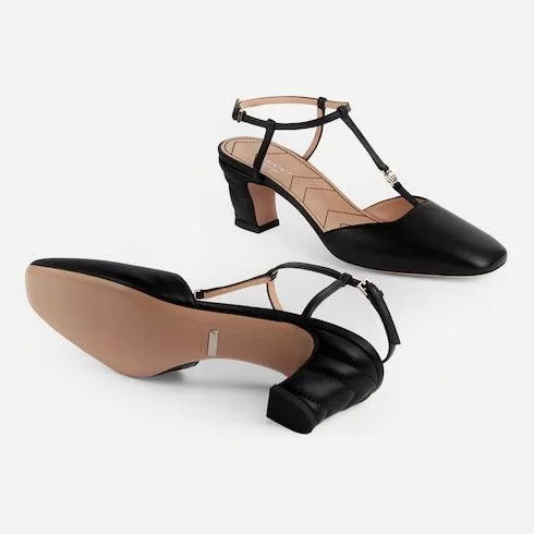 Gucci Miscellaneous Gucci Petite GG Slingback Pumps SIZE 36.5 Black