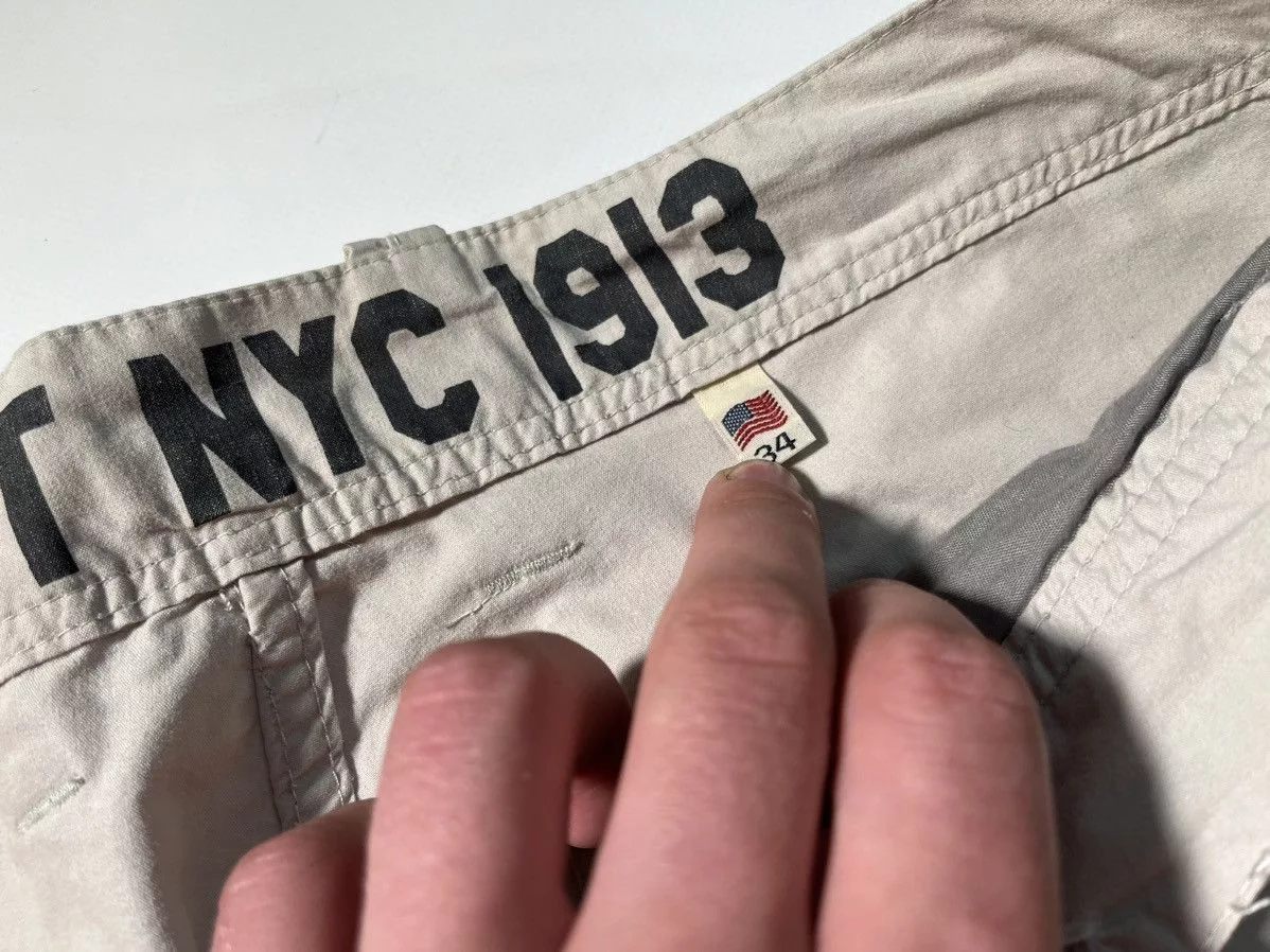 Schott Casual Pants Schott NYC military cargo pant Gray