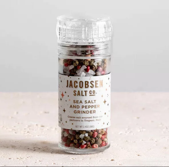Sea Salt and Pepper Grinder