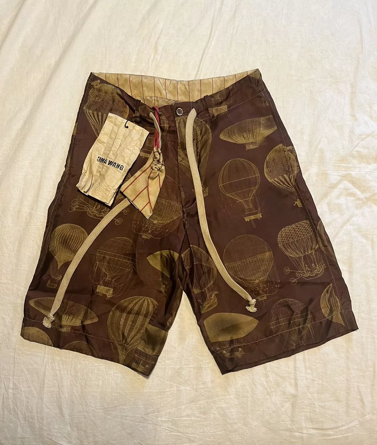 Uma Wang Shorts Uma Wang pallor pants. Brown