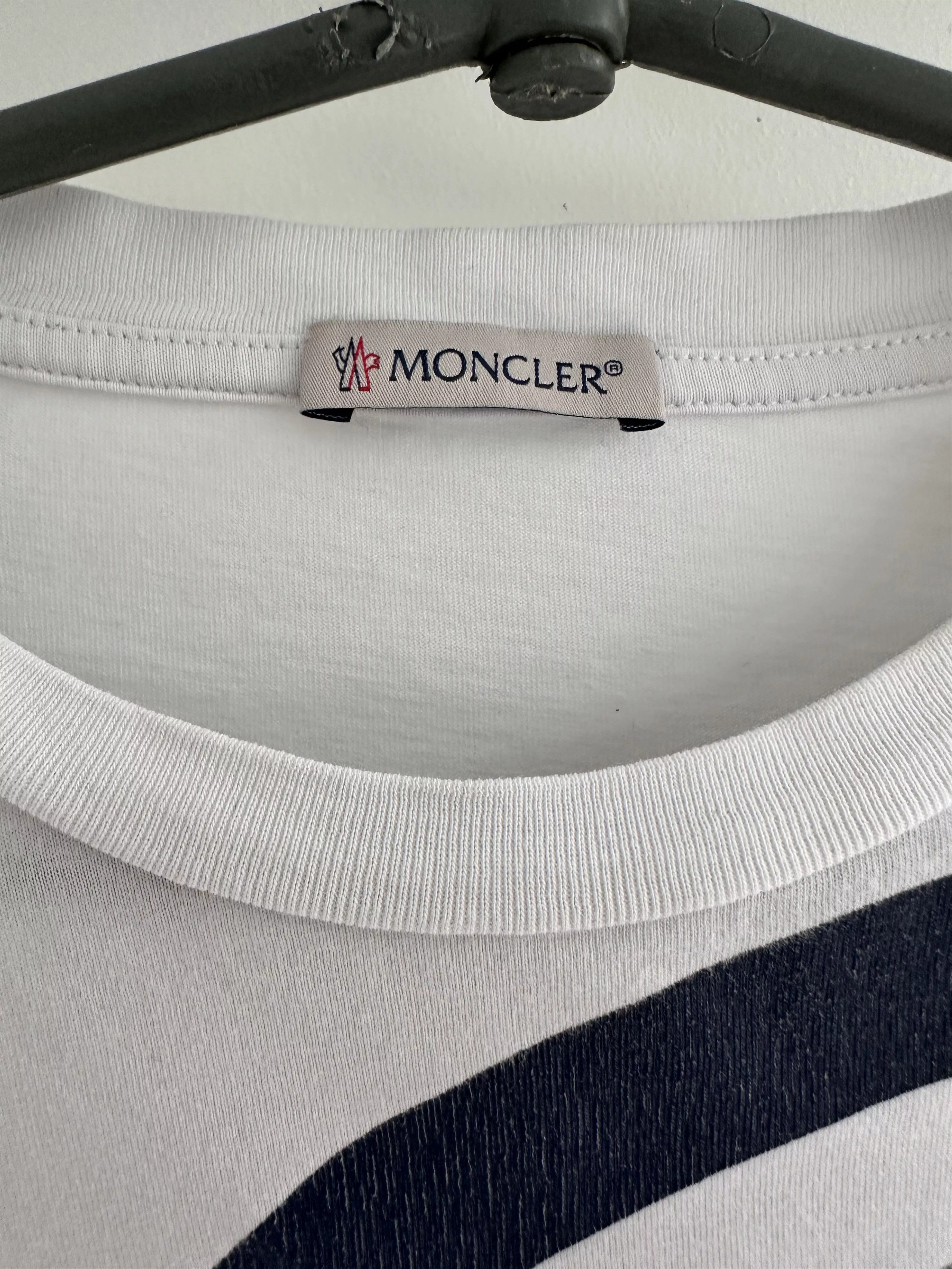 Moncler Long Sleeve T Shirts Moncler t shirt White