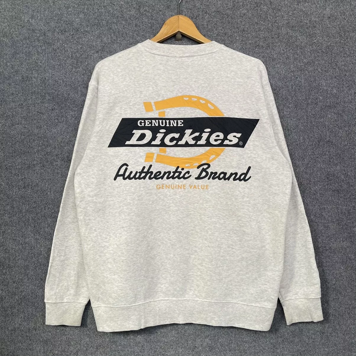 Dickies Sweatshirts Hoodies Dickies × Vintage Vintage Y2K Dickies Crewneck Sweatshirt Gray