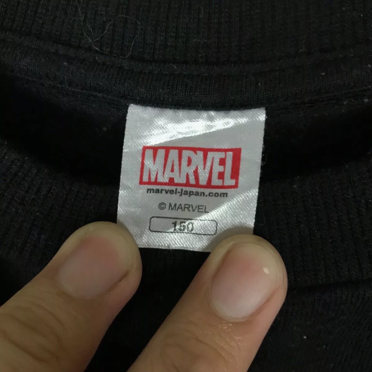 Marvel Comics Sweatshirts Hoodies Marvel Comics Vintage Marvel Mini Logo Pullover Jumper Sweatshirt Black