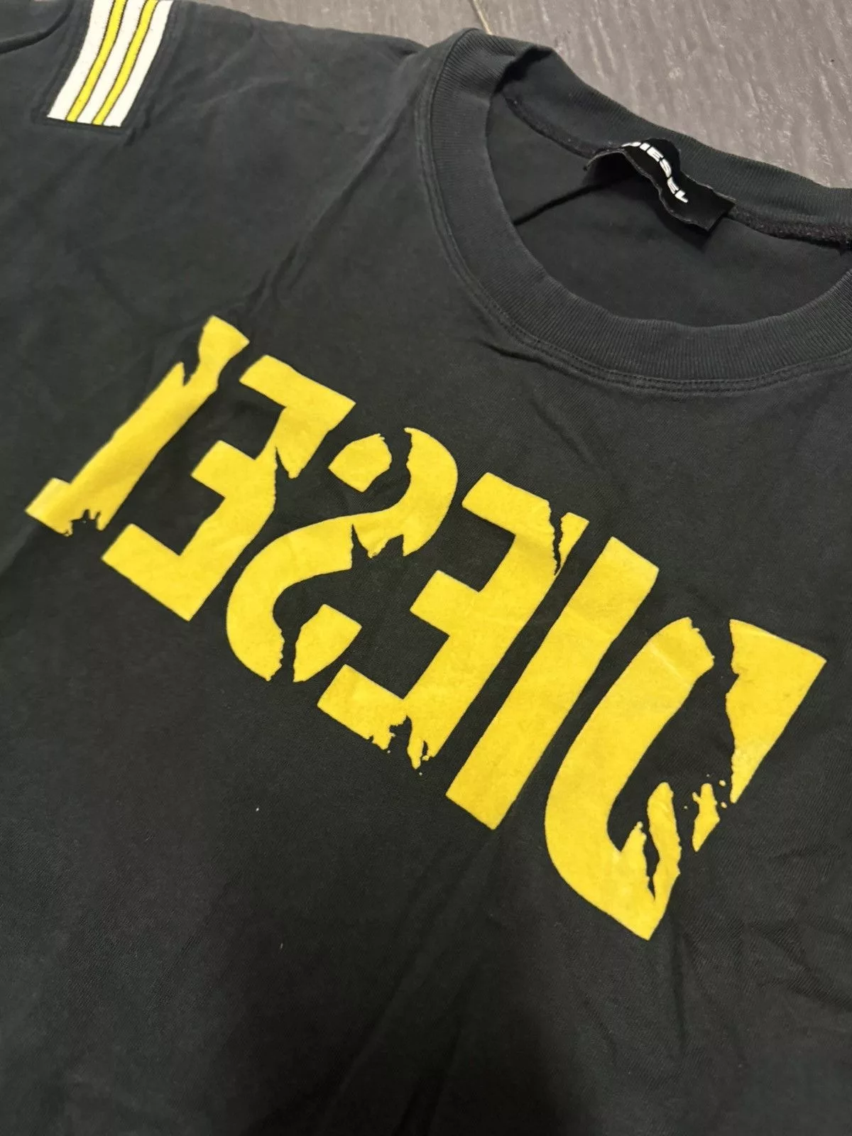 Diesel Short Sleeve T Shirts DIESEL TSHIRT Black