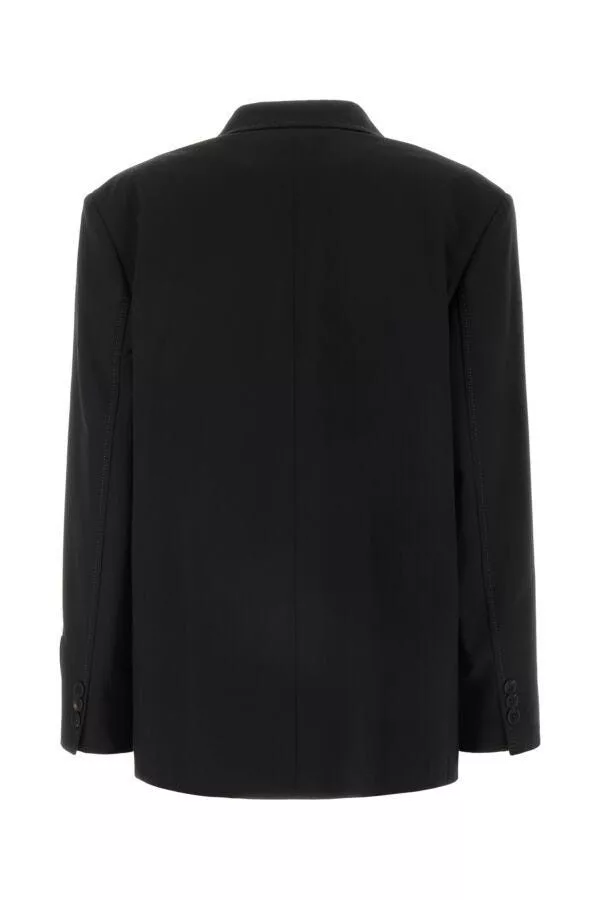 Marni Blazers Marni Black Polyester Stretch Blazer Multi