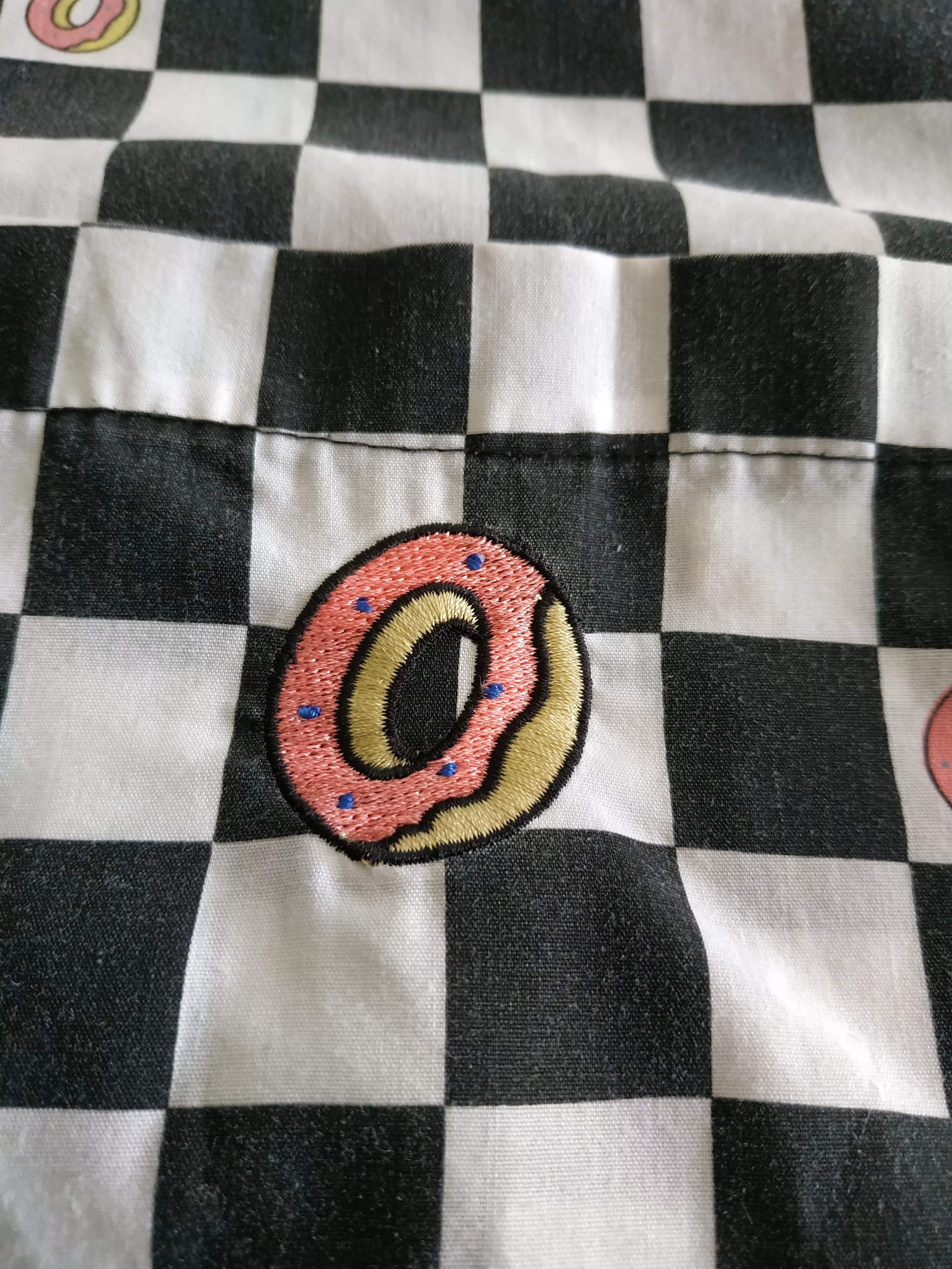 Golf Wang Shirts Button Ups Golf Wang × Odd Future × Tyler The Creator Odd Future Golf Wang Men's Button Up Shirt, s. L/XL White
