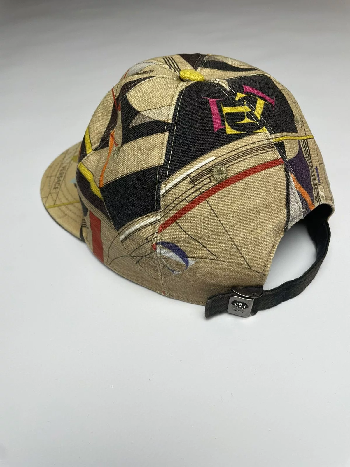 Versace Hats Rare Versace Printed Cap Multi Luxury