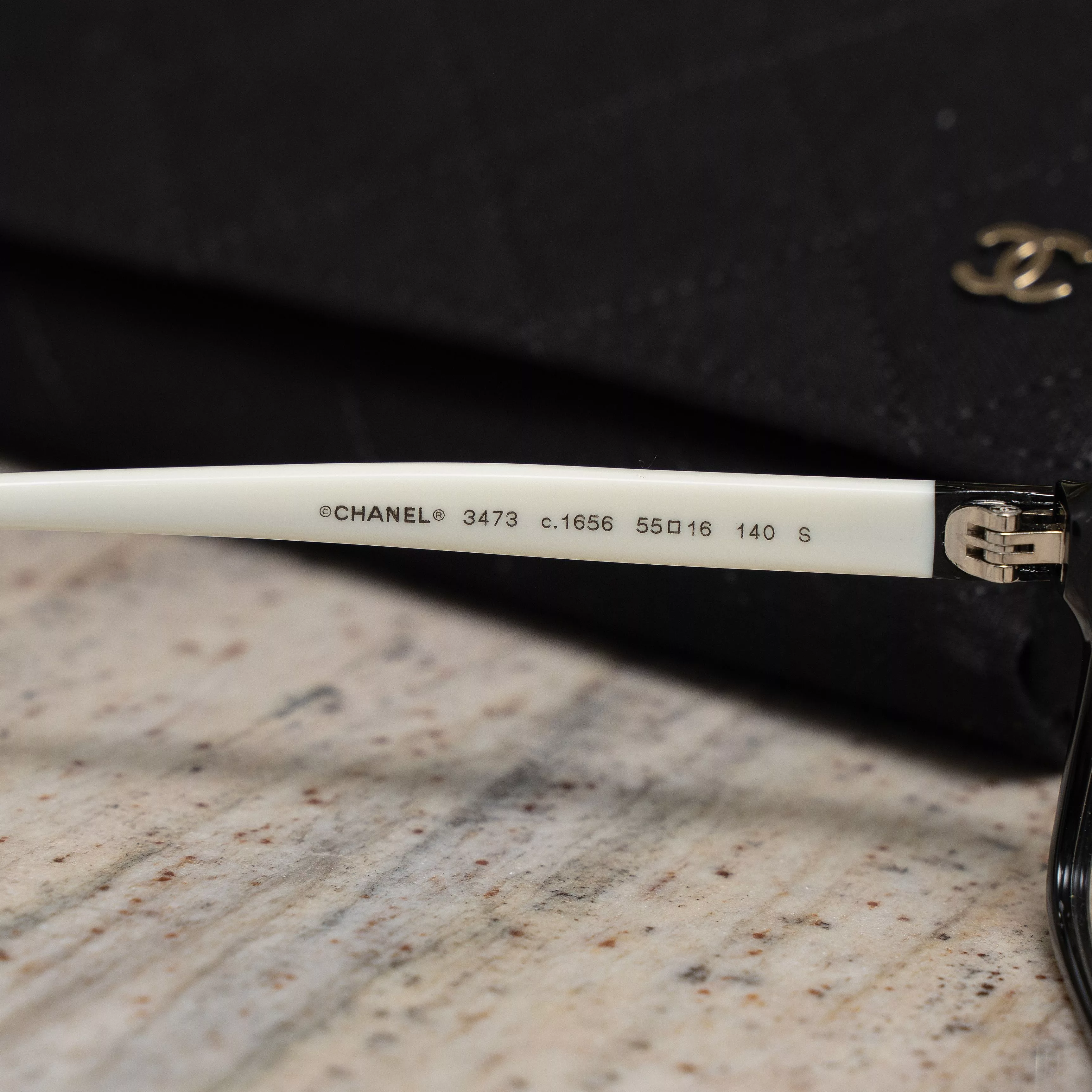 Chanel Glasses CHANEL 0CH3473 1656 Sunglasses Gray