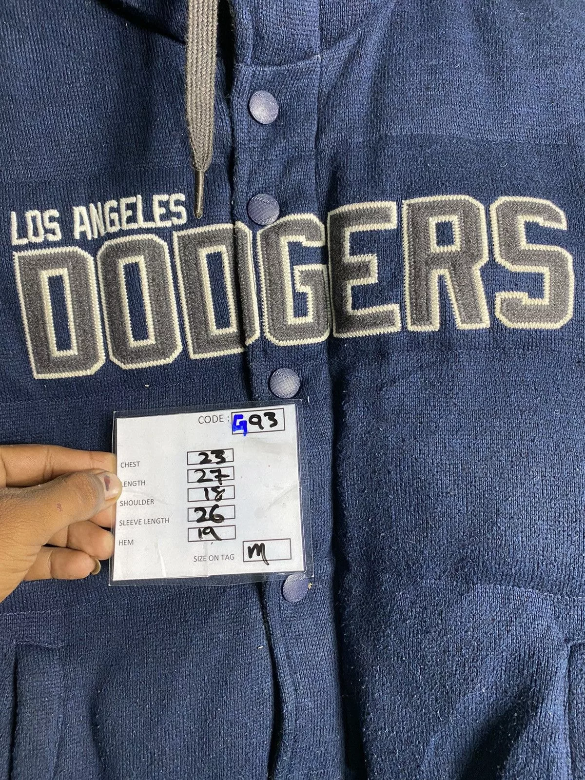 Japanese Brand Light Jackets Japanese Brand × MLB Mlb dodgers puffer down jacket Blue Sportswear