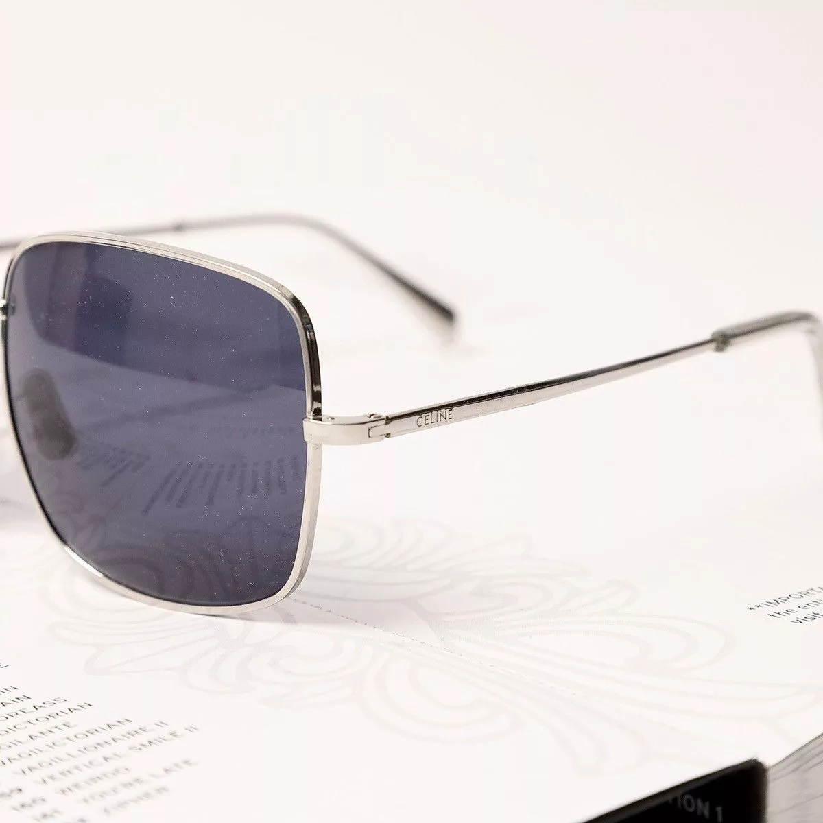 Celine Sunglasses CELINE CL40284U SUNGLASSES Silver