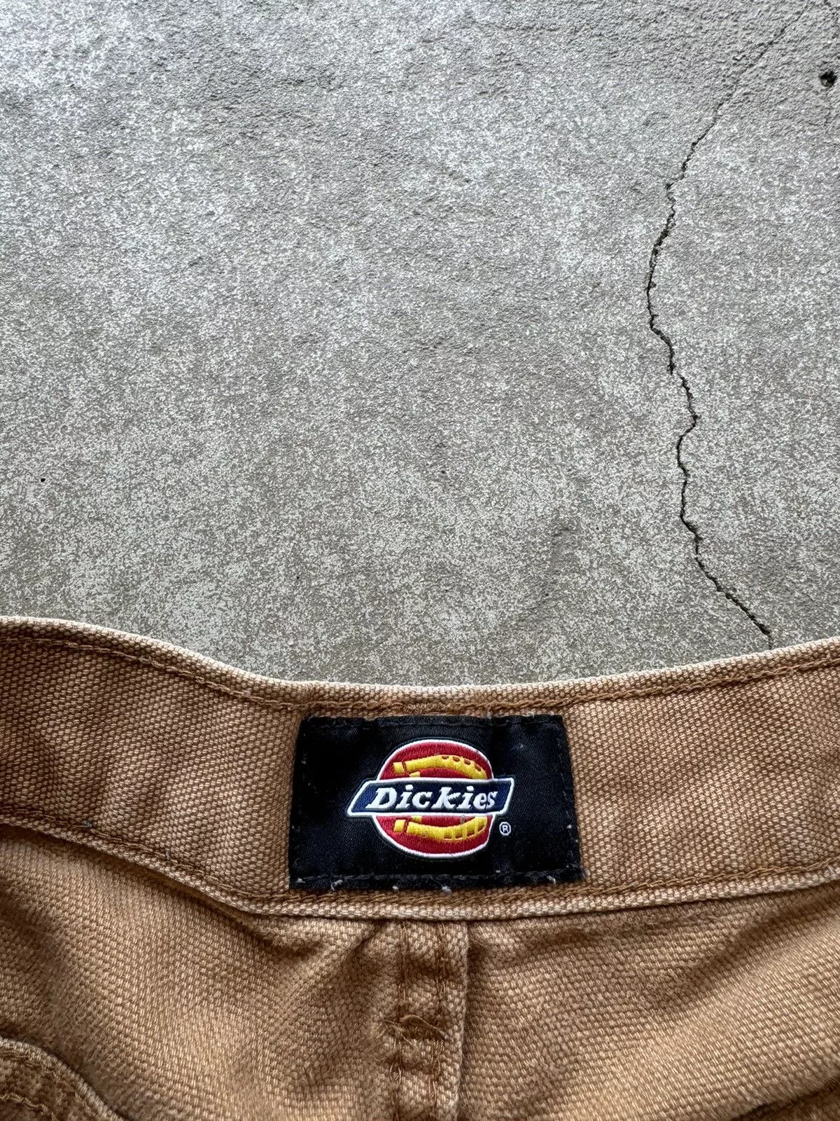 Dickies Shorts Dickies Single Knee Washed Pants Brown