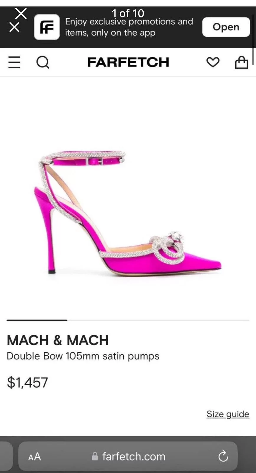 MACH & MACH Heels Pink