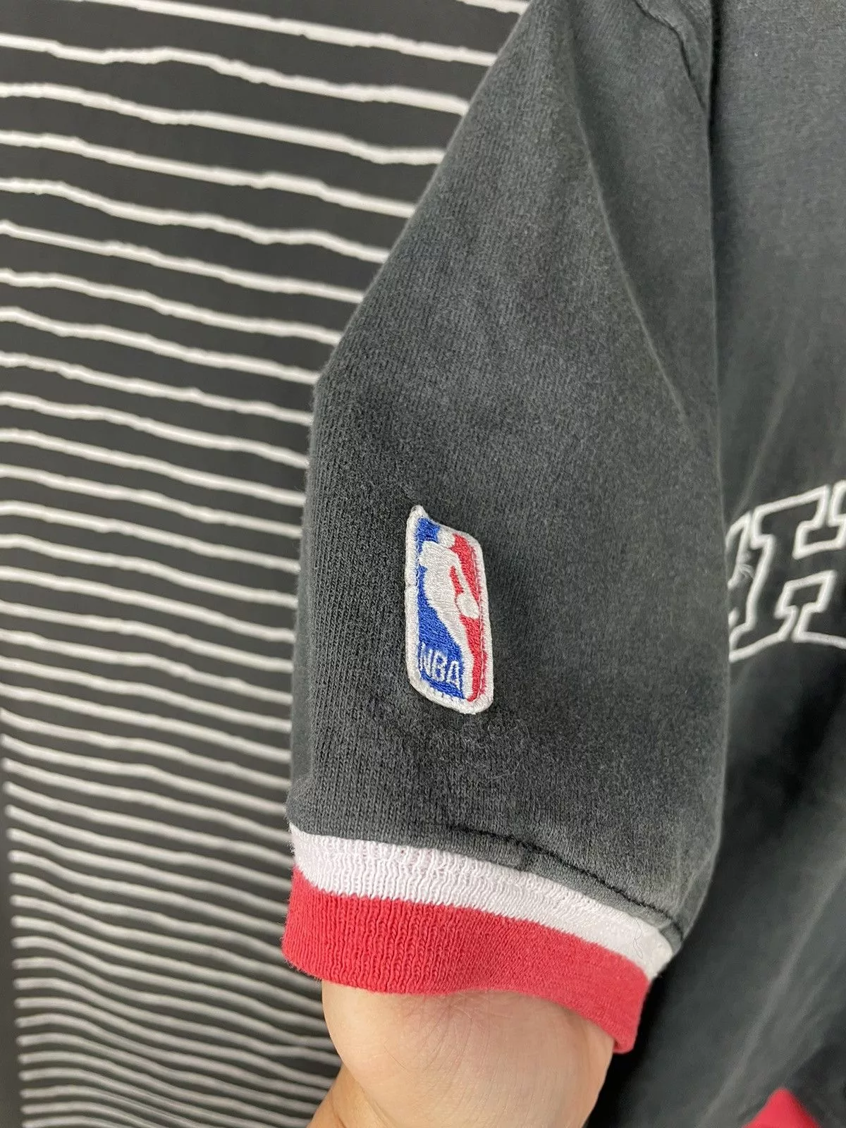 Champion Short Sleeve T Shirts Champion × NBA Vintage Champion X Chicago Bulls Embroided Logo Multi