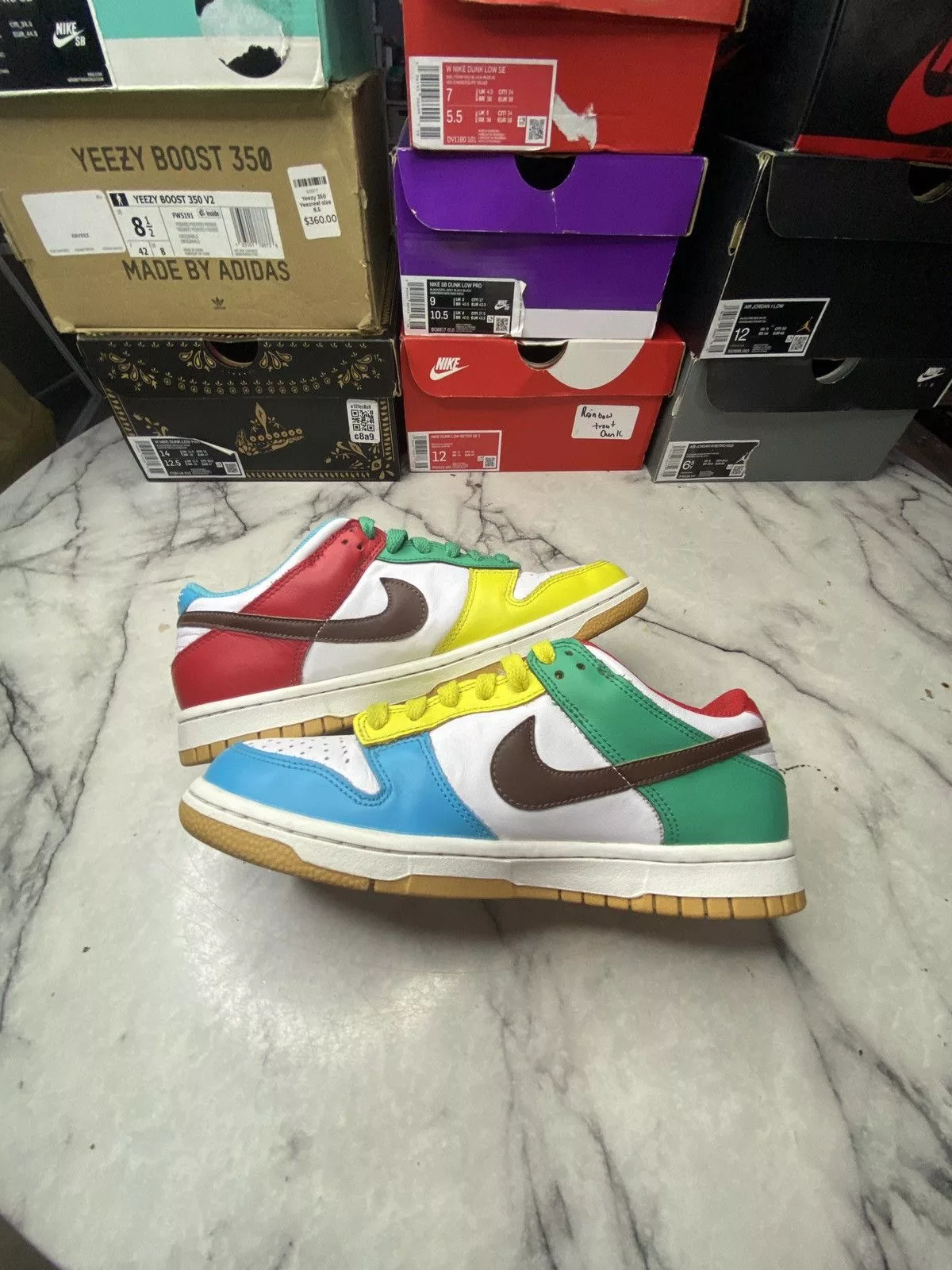 Nike Low Top Sneakers Nike Dunk low Free 99 White Multi