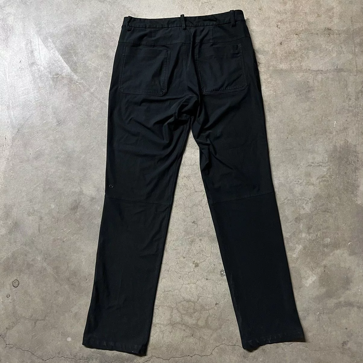 Designer Sweatpants Joggers Designer × Lululemon Lululemon Men’s Athletic Black Trouser Pants Luxury