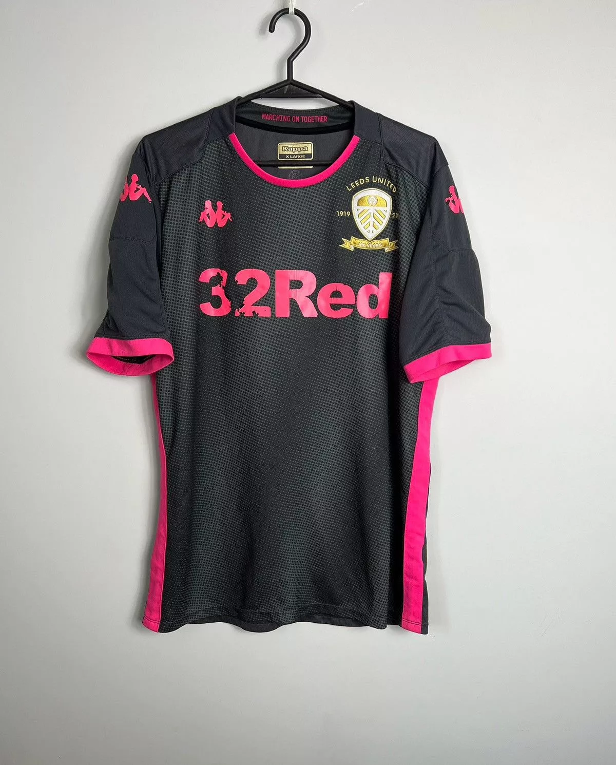 Kappa Short Sleeve T Shirts Kappa Leeds United 2019/2020 Soccer Jersey Multi