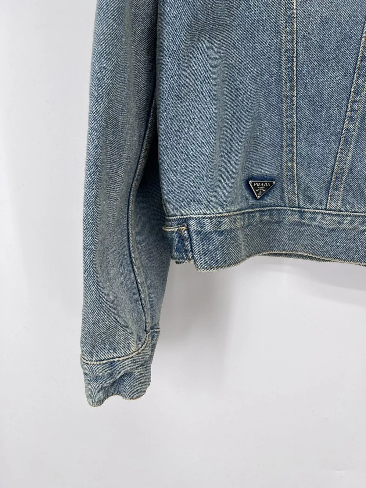 Prada Denim Jackets Prada Denim Jacket Size M Blue