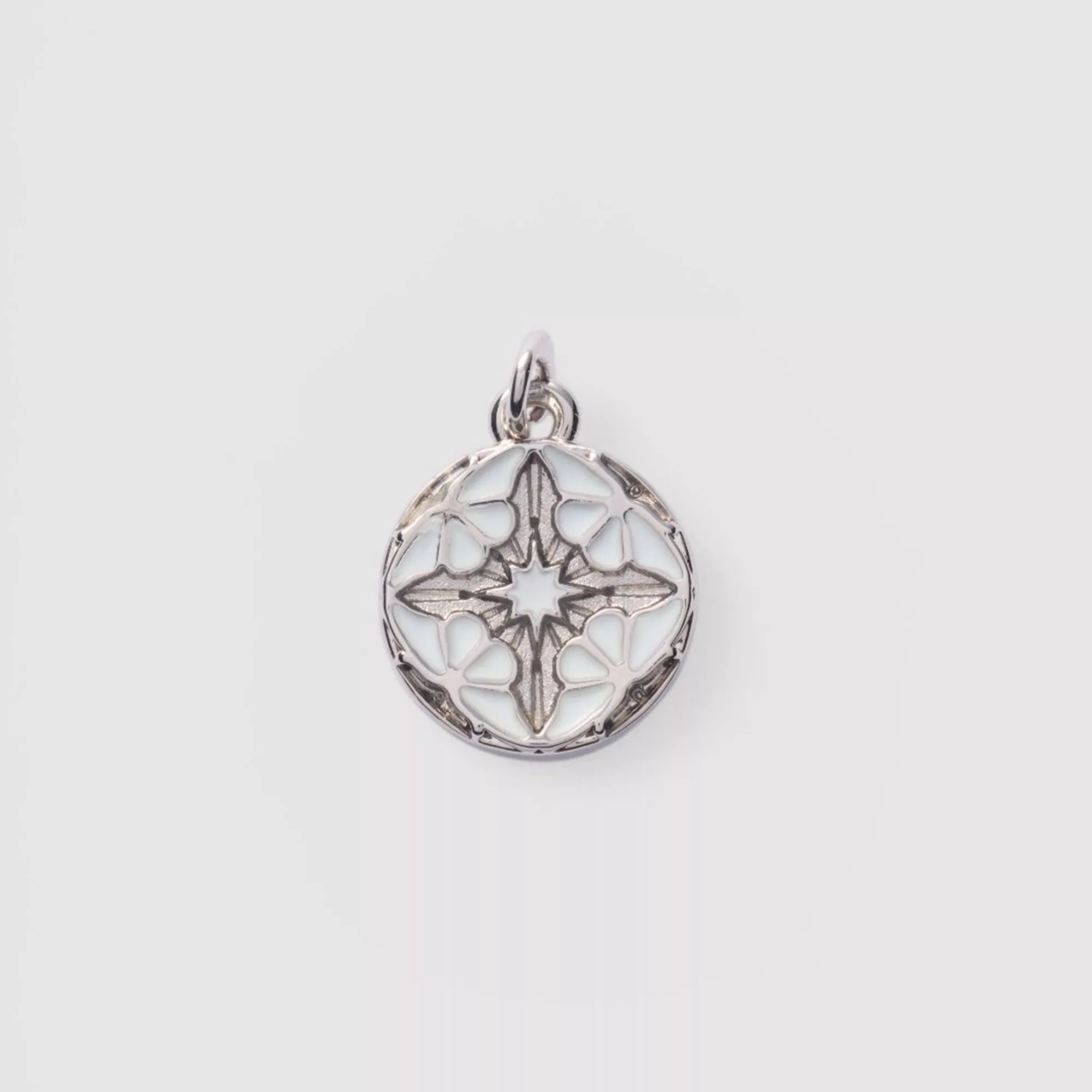 White Butterflies Charm