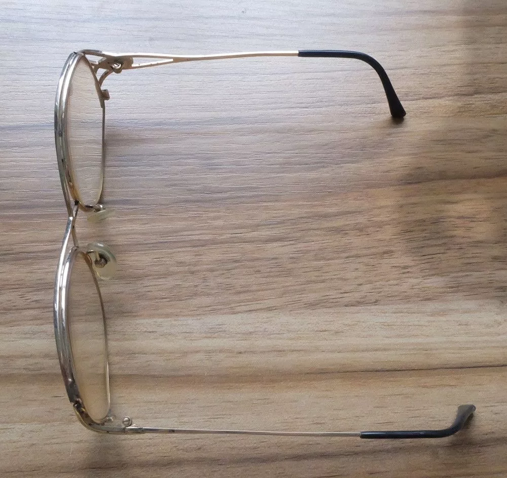 Vintage Christian Dior Glasses Gold