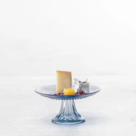 Jupiter Cornflower Mini Cake and Cupcake Stand 8.5x8.5x4"