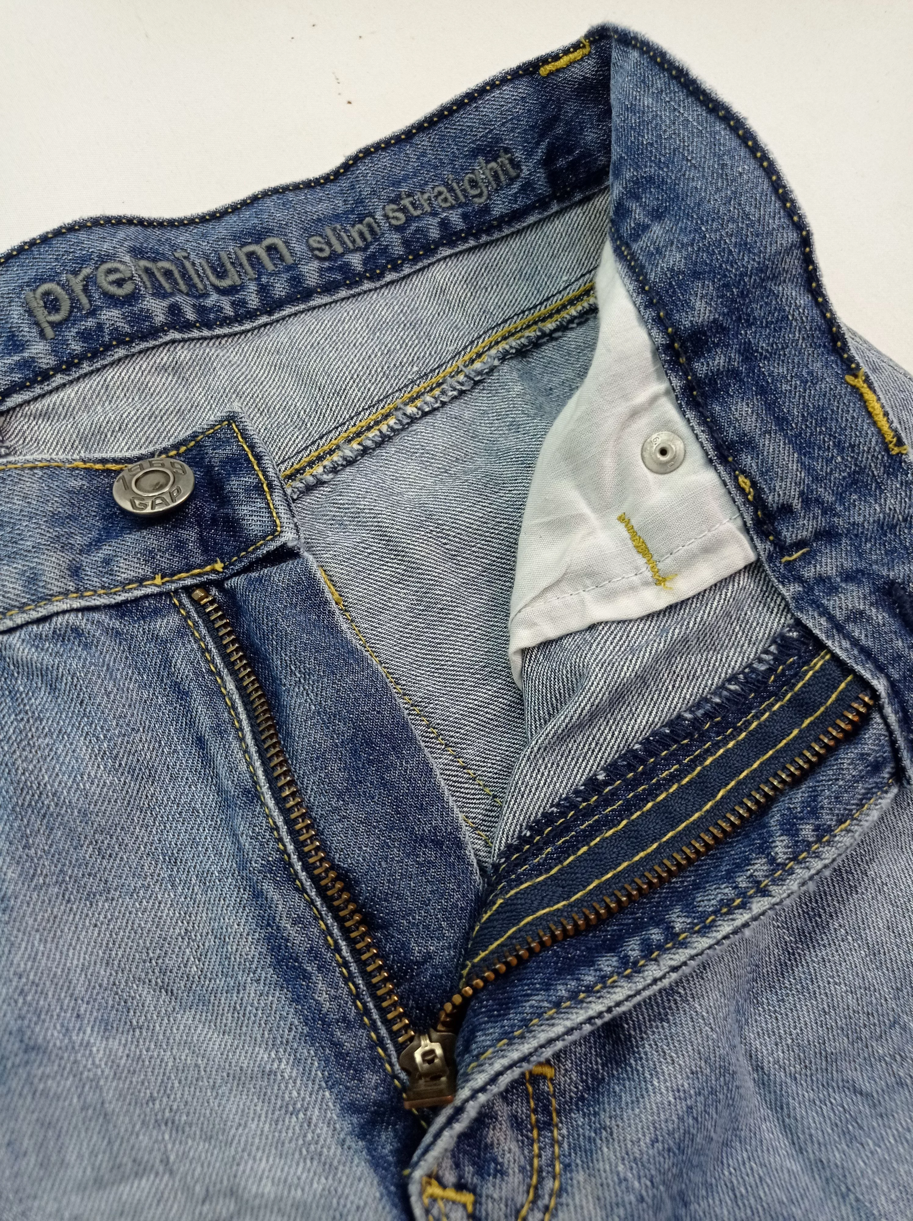 Gap Denim Gap Distressed Denim Pants Blue