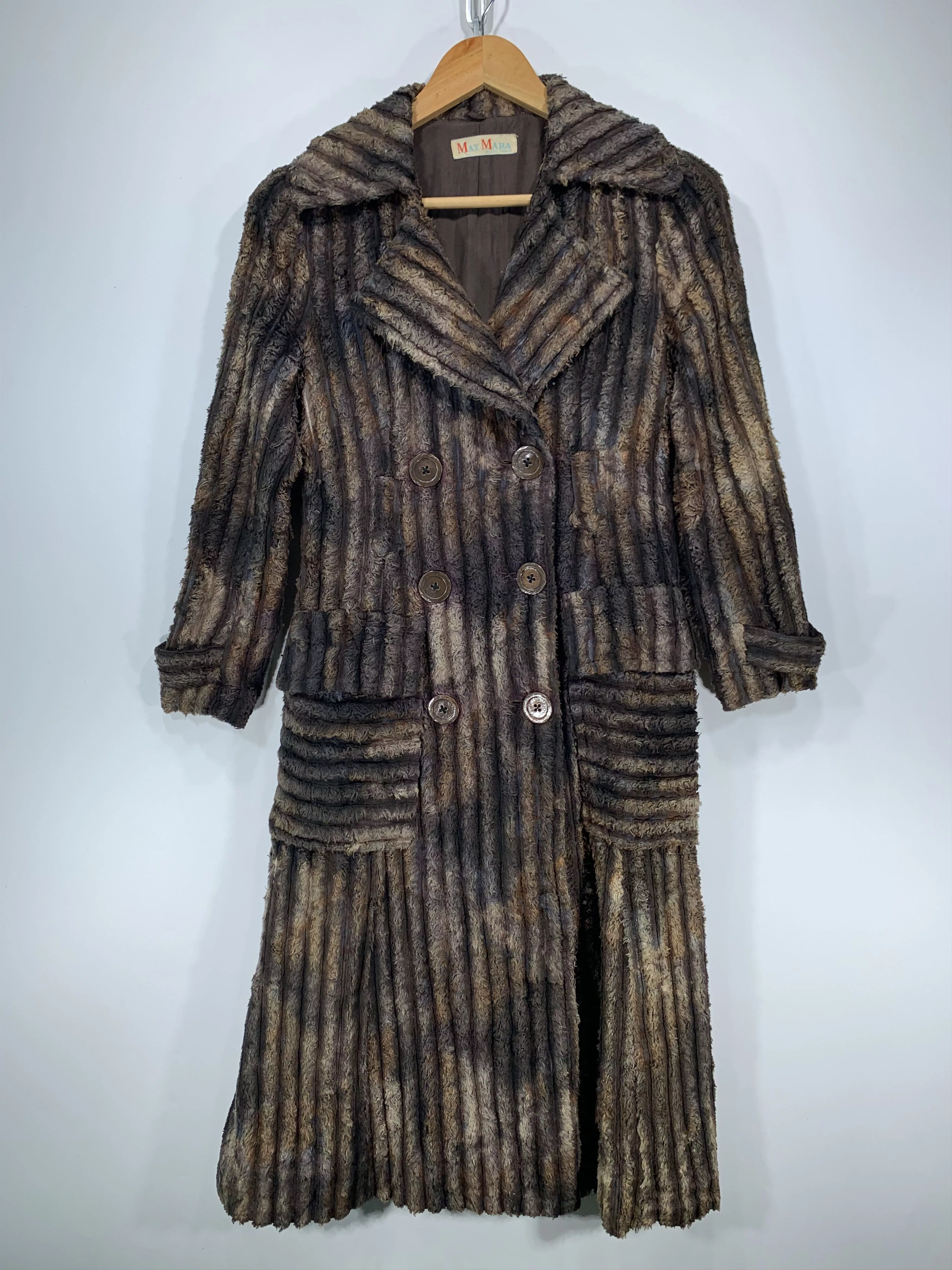 Max Mara Coats Max Mara × Vintage Vintage Max Mara Suncy Tokyo Blanket Coat Multi Luxury
