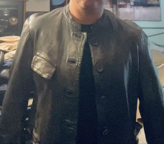 numero 10 Leather Jackets Numero 10 leather jacket Gray