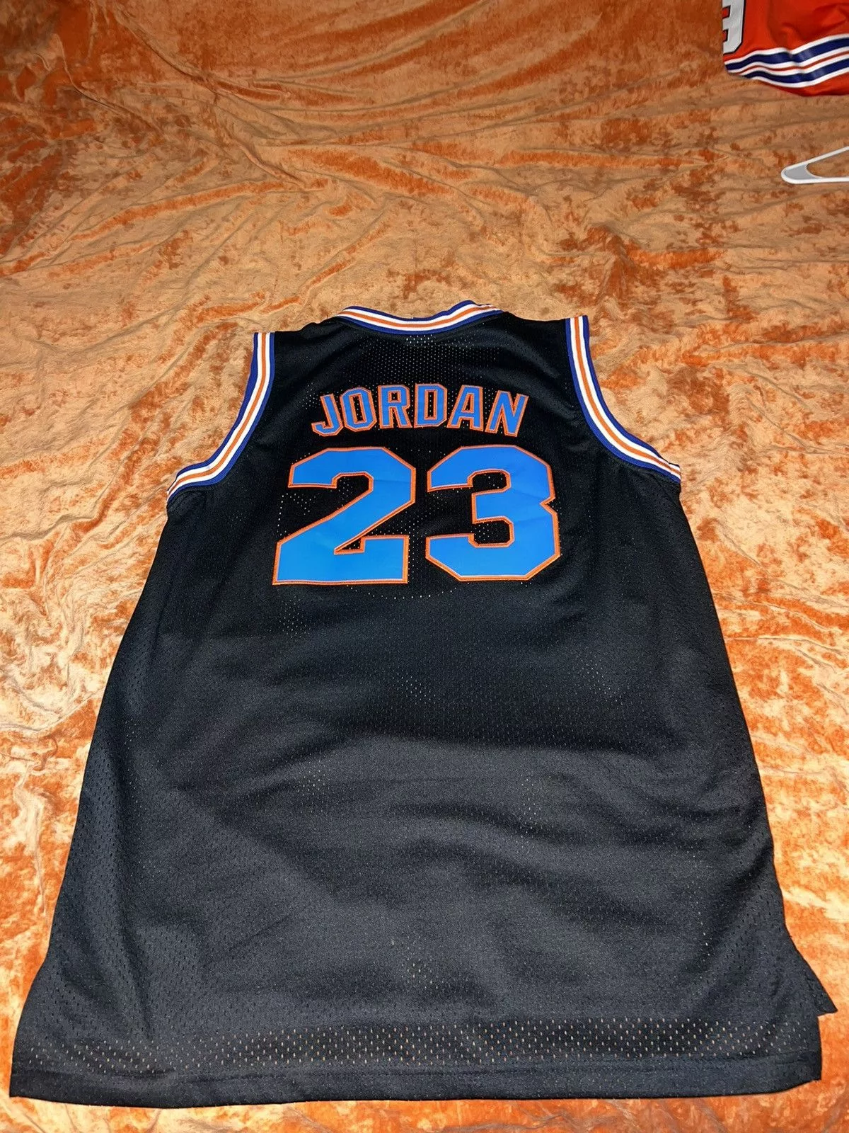Champion Jerseys Michael Jordan Tune Squad jersey stitched champion Black