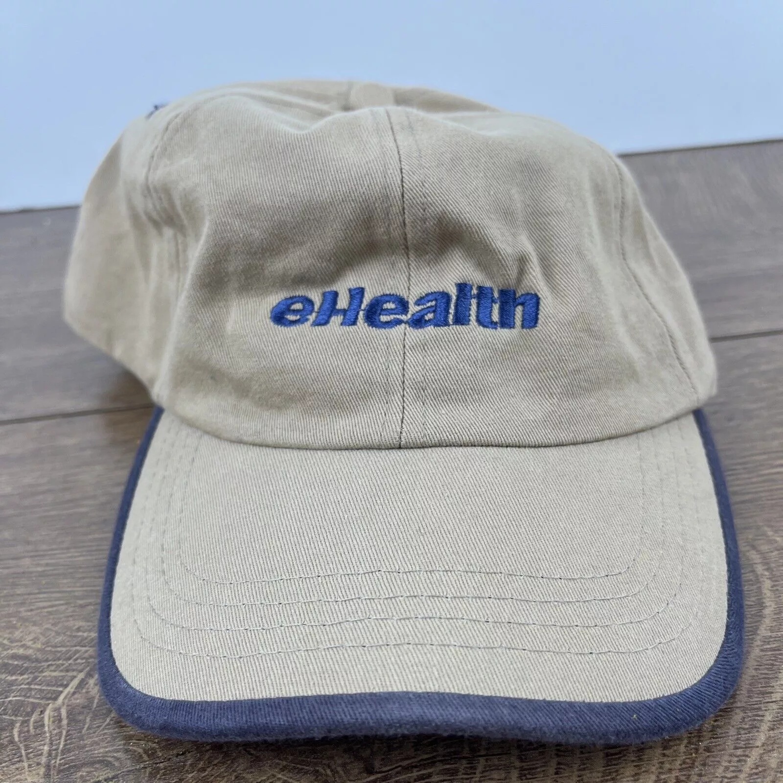 Other Hats Other eHealth Hat E Health Hat Tan Brown Hat Adjustable Snapback A